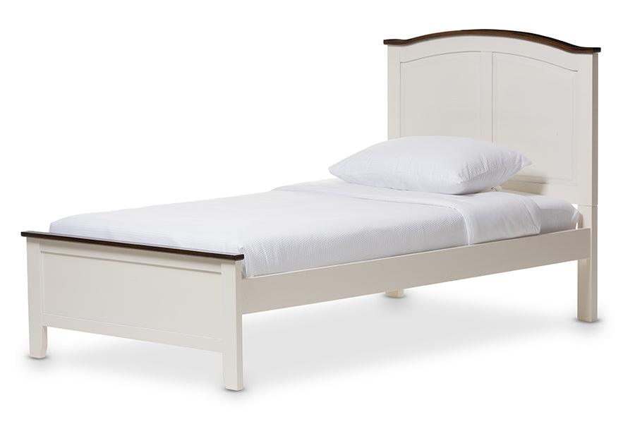 Harry Classic Butter Milk and Finishing Platform Bed