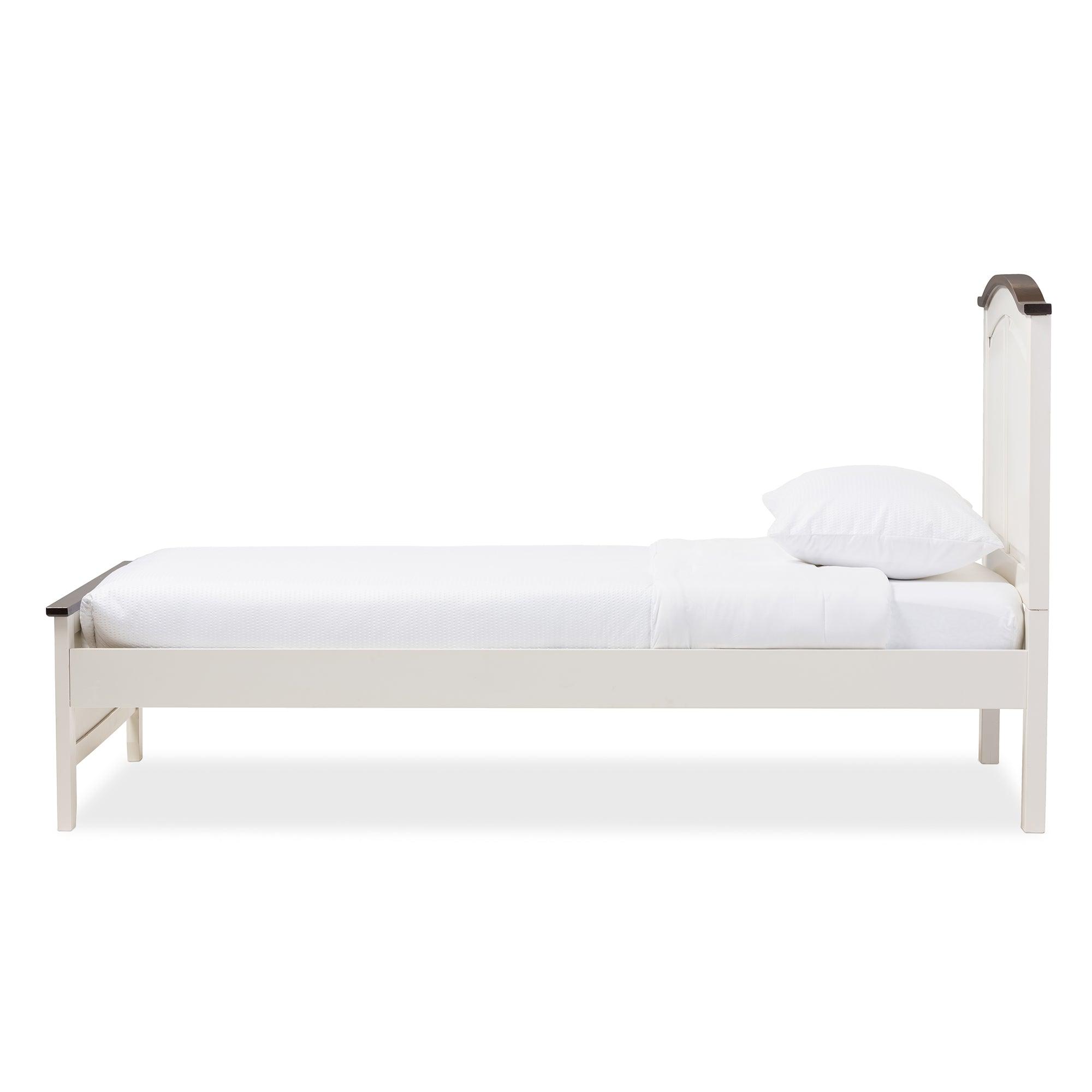 Harry Classic Butter Milk and Finishing Platform Bed