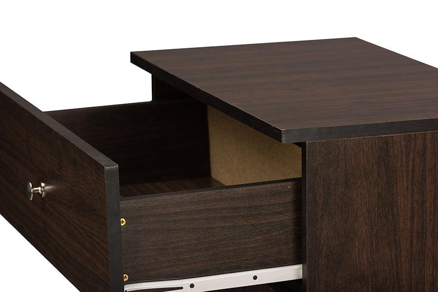 Felda Modern Shoe Cabinet with 2 Doors and Drawer