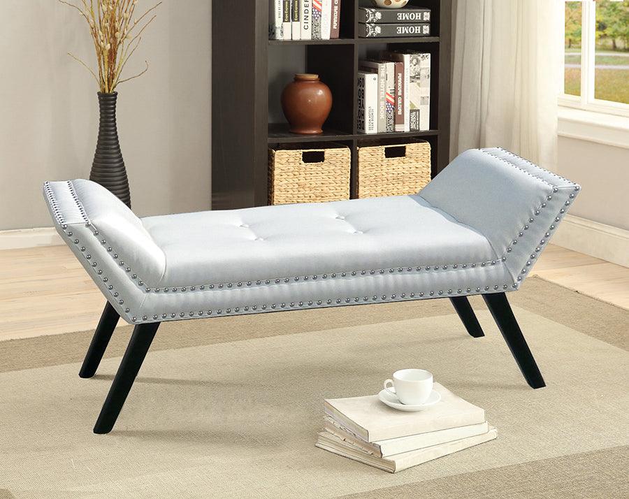 Tamblin Modern and Contemporary Faux Leather Upholstered Large Ottoman Seating Bench