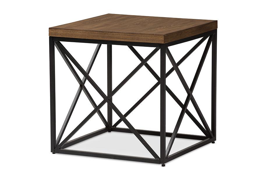 Holden Vintage Industrial End Table