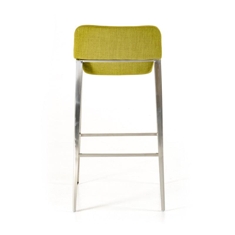 Modrest Adhil MidCentury Fabric Bar Stool