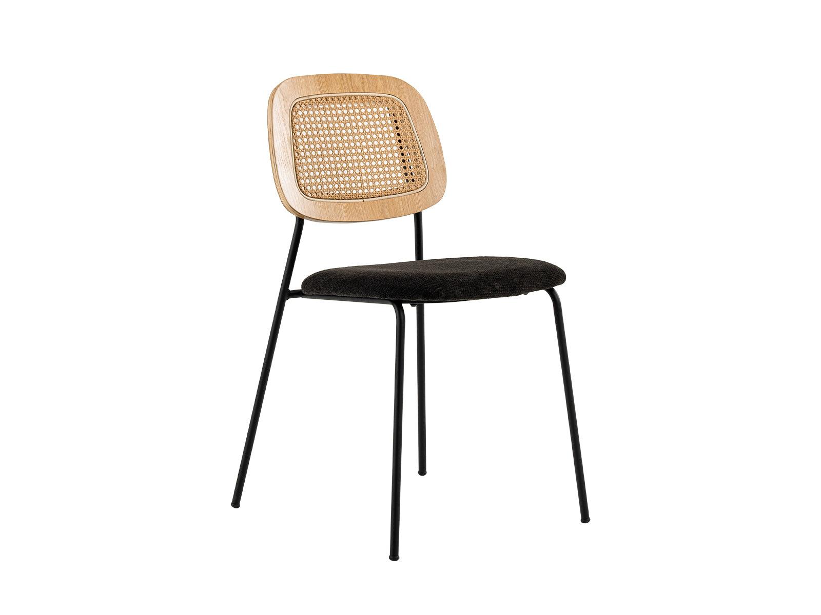 Modern Alizee Modern Rattan and Dining Chair Set of 2