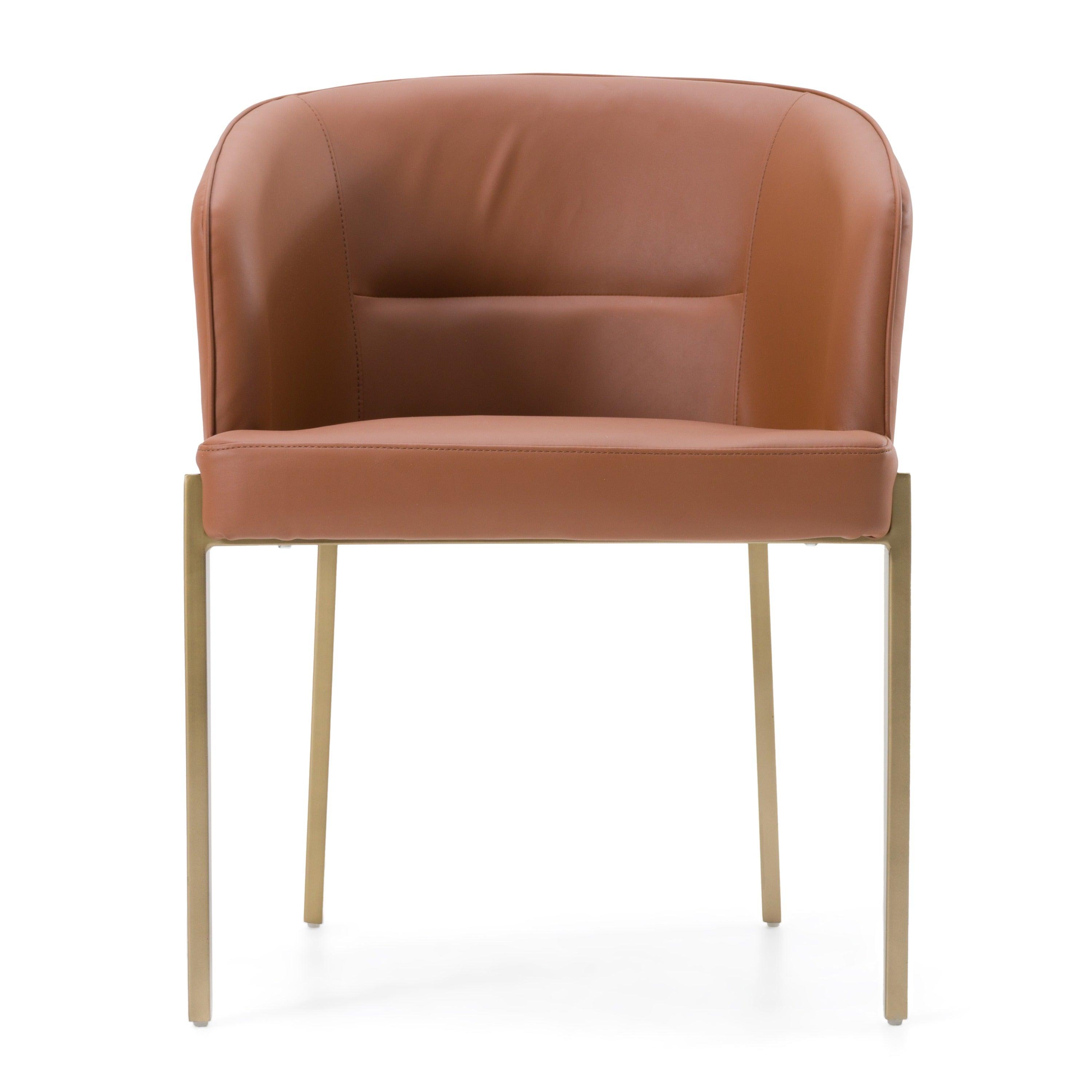 Modrest Aragon Modern Vegan Leather Dining Chair