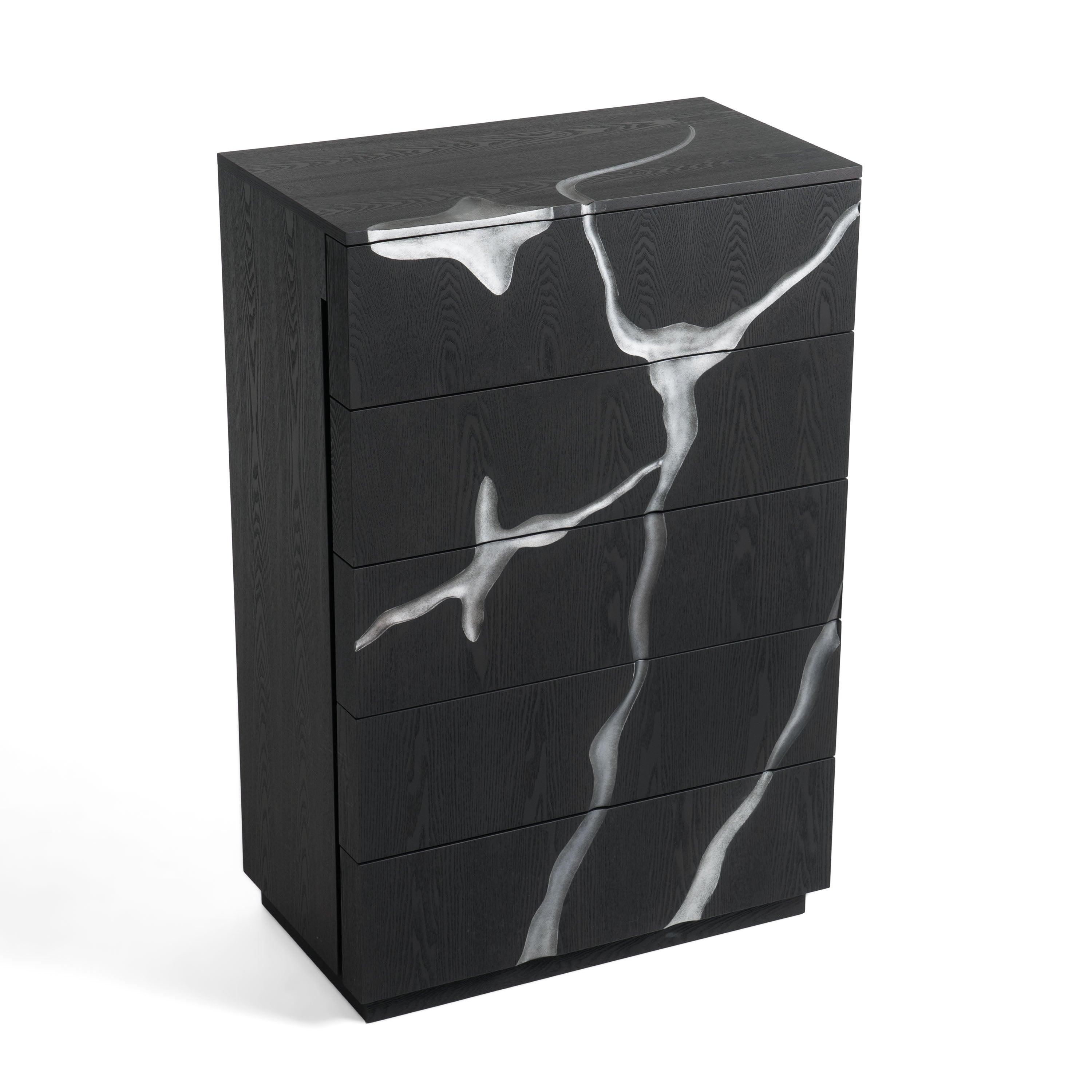 Modrest Aspen Modern Matte Ash Chest