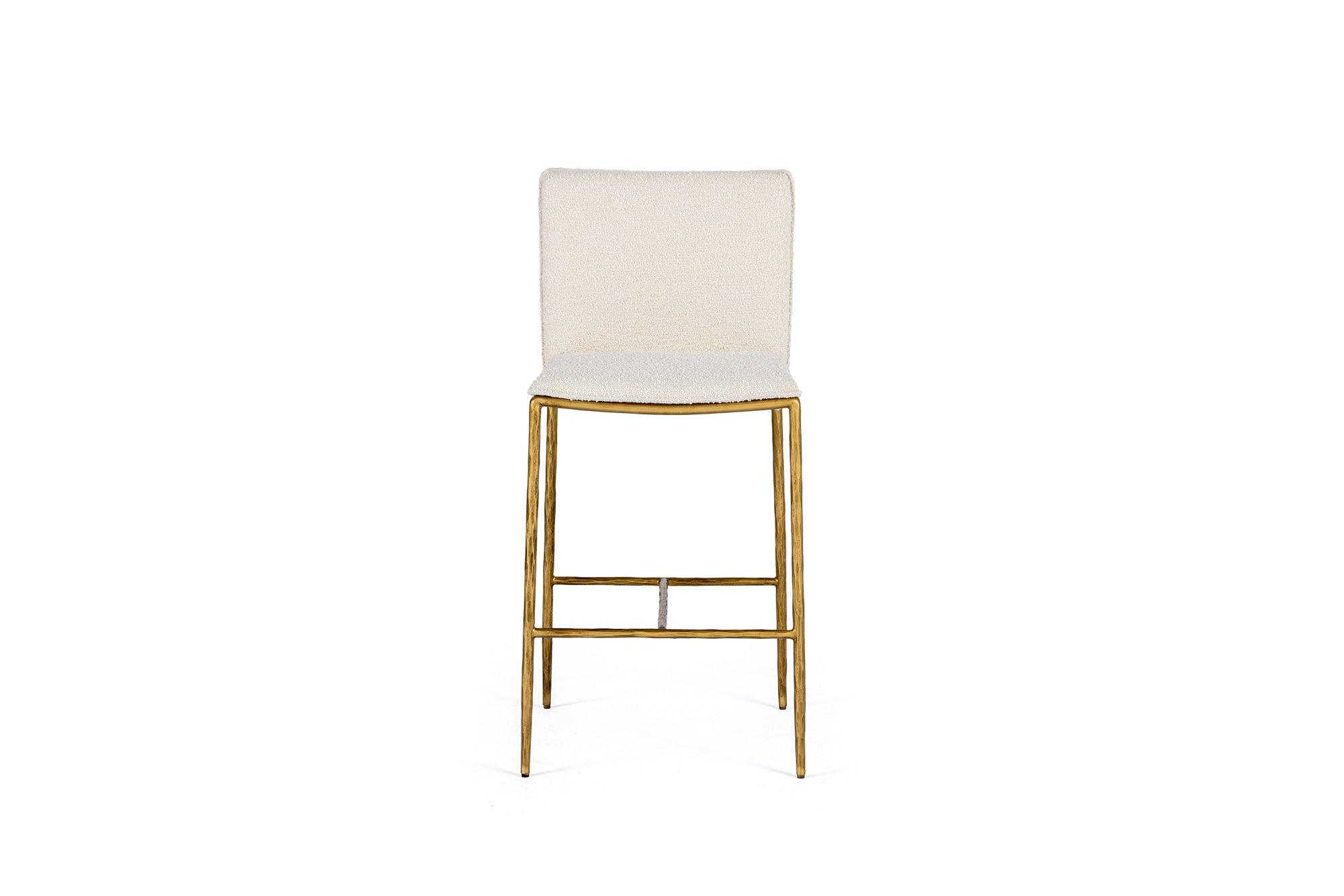 Modrest Atlanta Modern Fabric Counter Chair