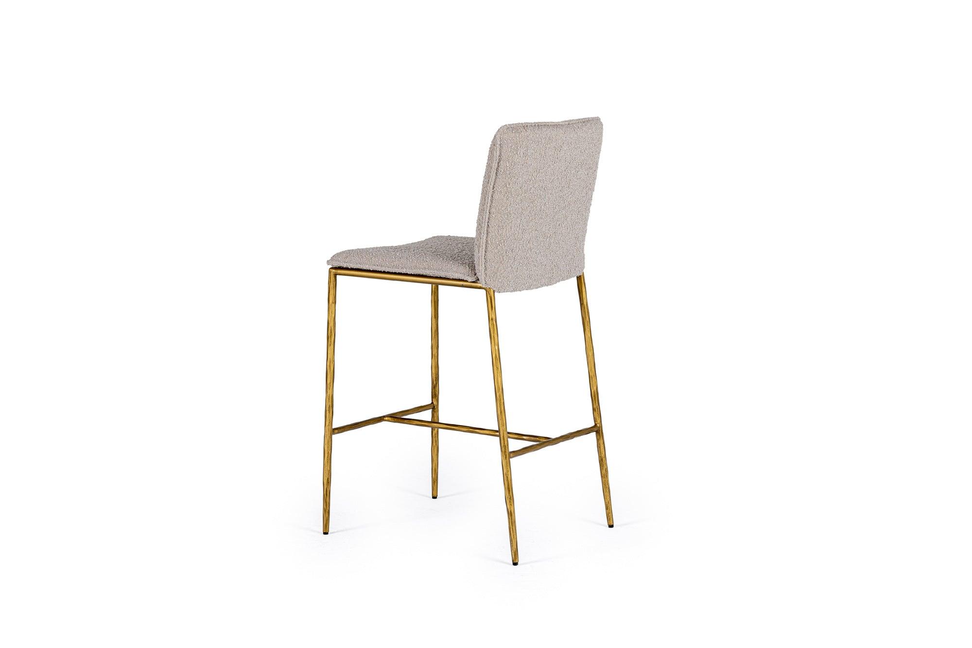 Modrest Atlanta Modern Fabric Counter Chair