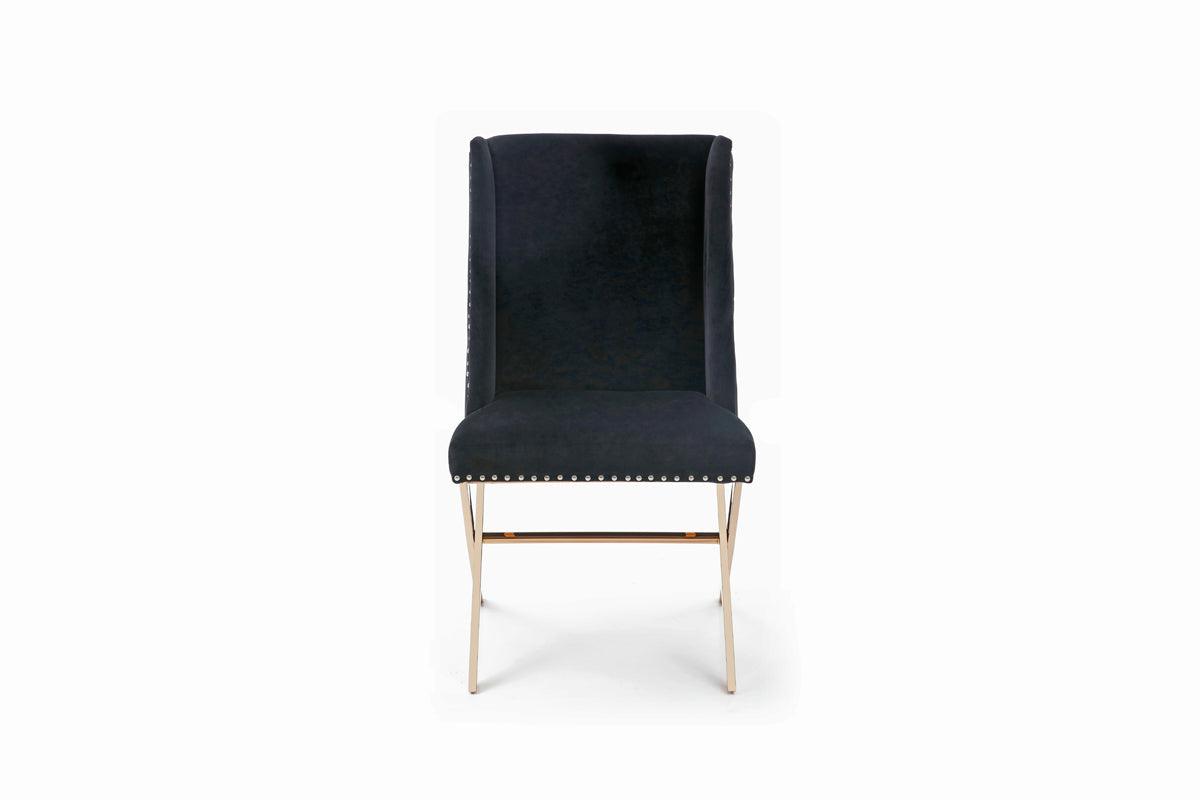 Modrest Alexia Modern Rosegold Dining Chair