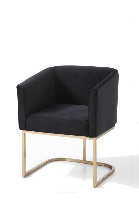 Modrest Yukon Modern Velvet Dining Chair