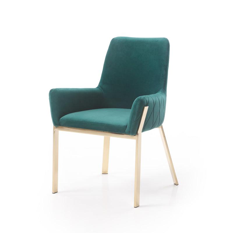 Modrest Robin Modern Velvet Dining Chair