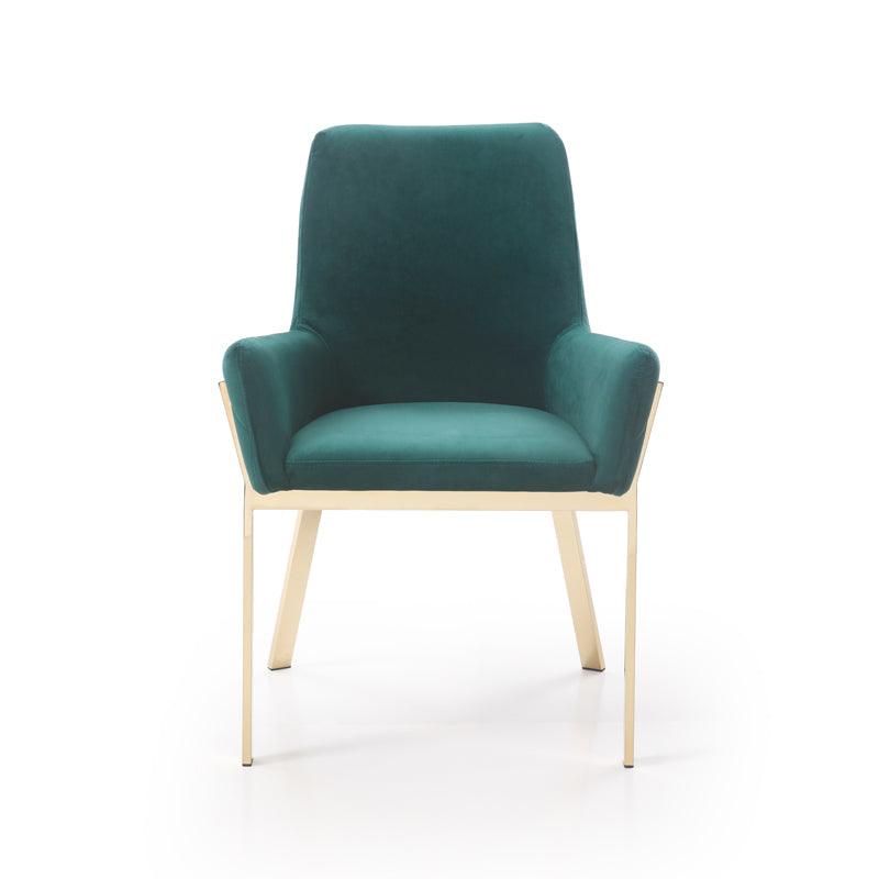 Modrest Robin Modern Velvet Dining Chair