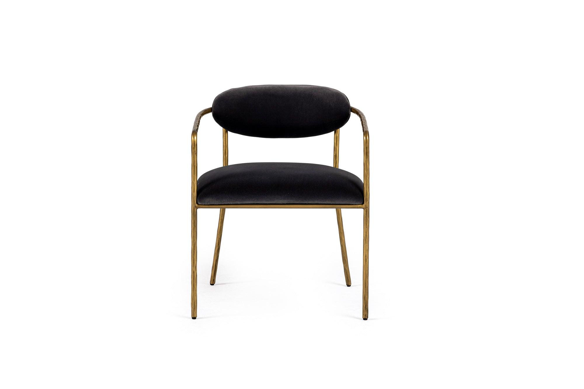 Modrest Baird Modern Velvet Dining Chair