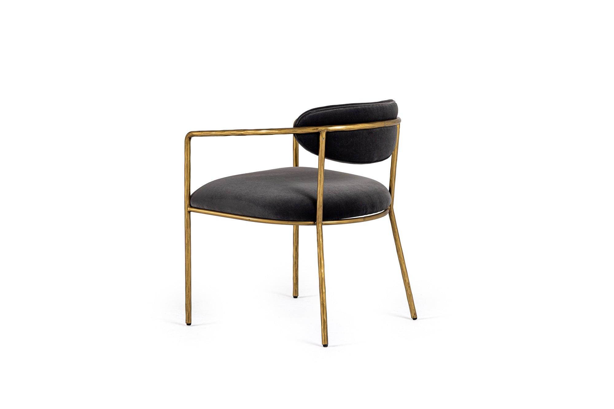 Modrest Baird Modern Velvet Dining Chair