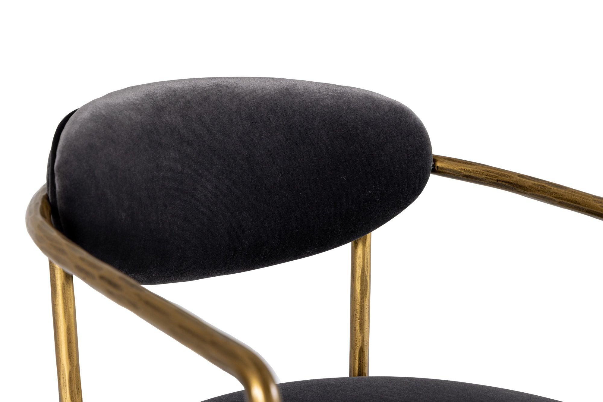 Modrest Baird Modern Velvet Counter Chair