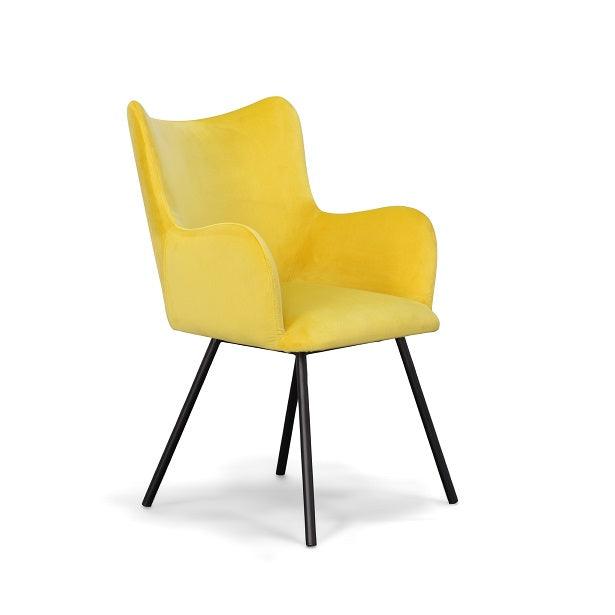 Modrest Barrett Modern Velvet Dining Chair