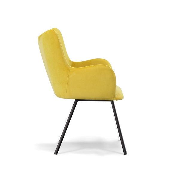 Modrest Barrett Modern Velvet Dining Chair