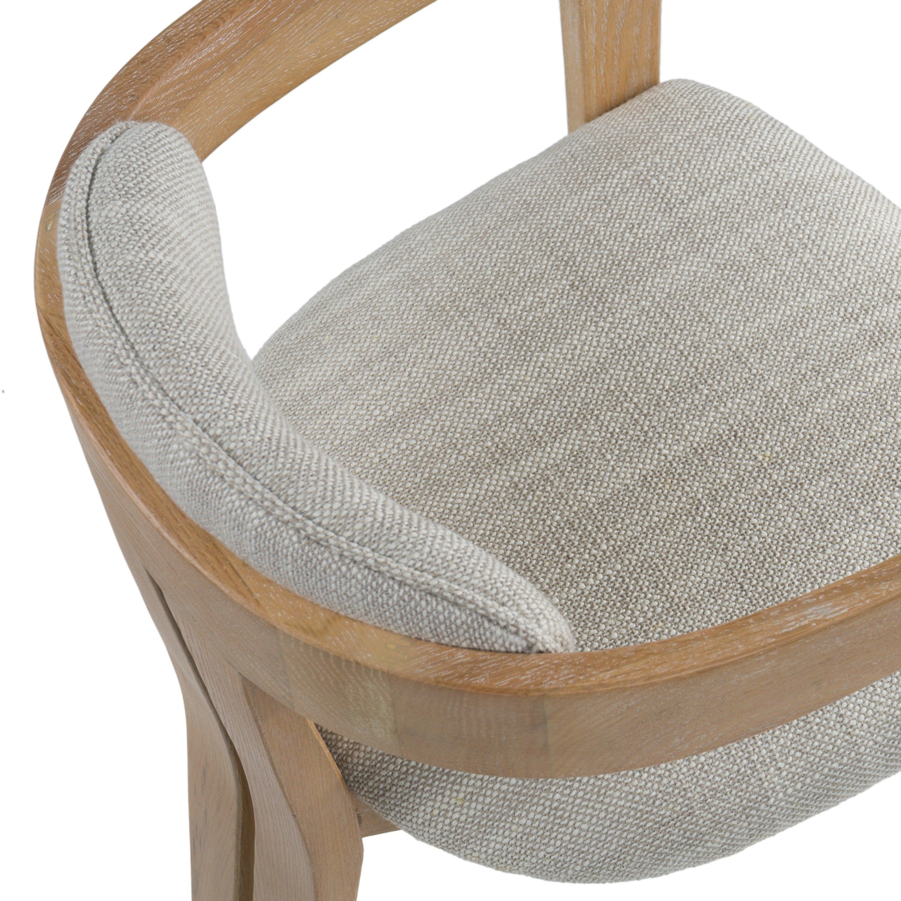 Modrest Belton Modern Fabric Wash Dining Chair