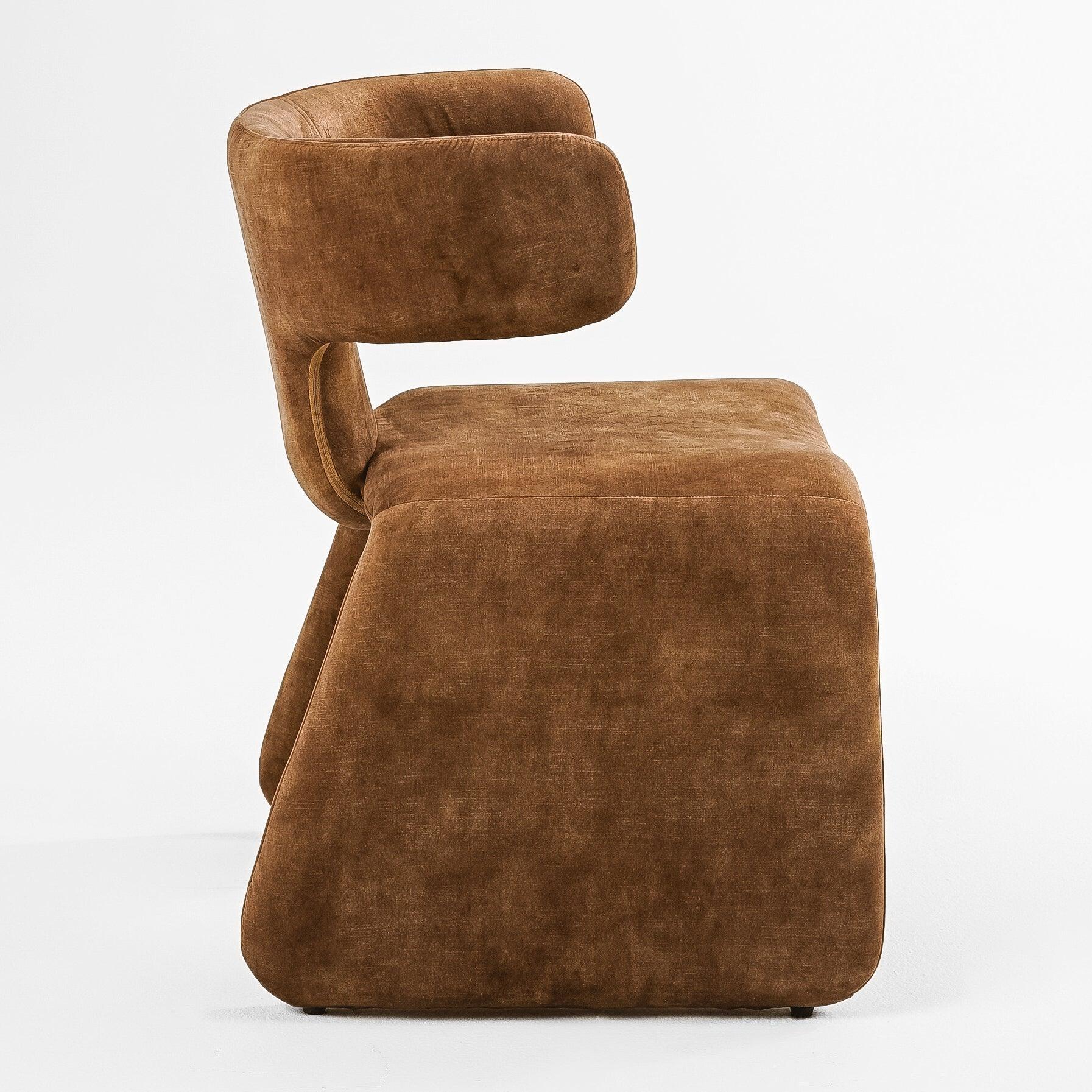 Modrest Bergman Modern Velvet Dining Chair