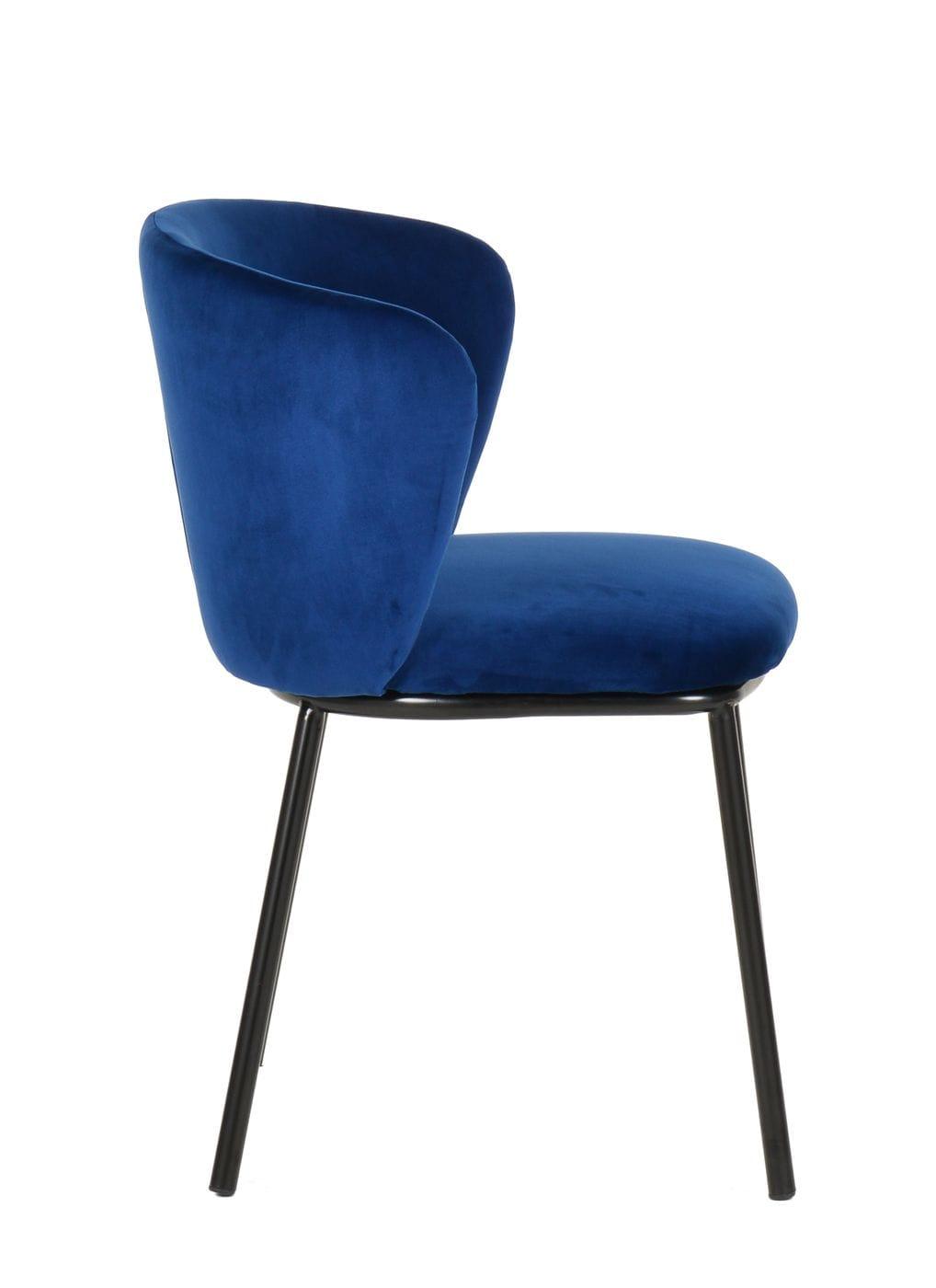 Modrest Bessie Modern Velvet Dining Chair (Set of 2)