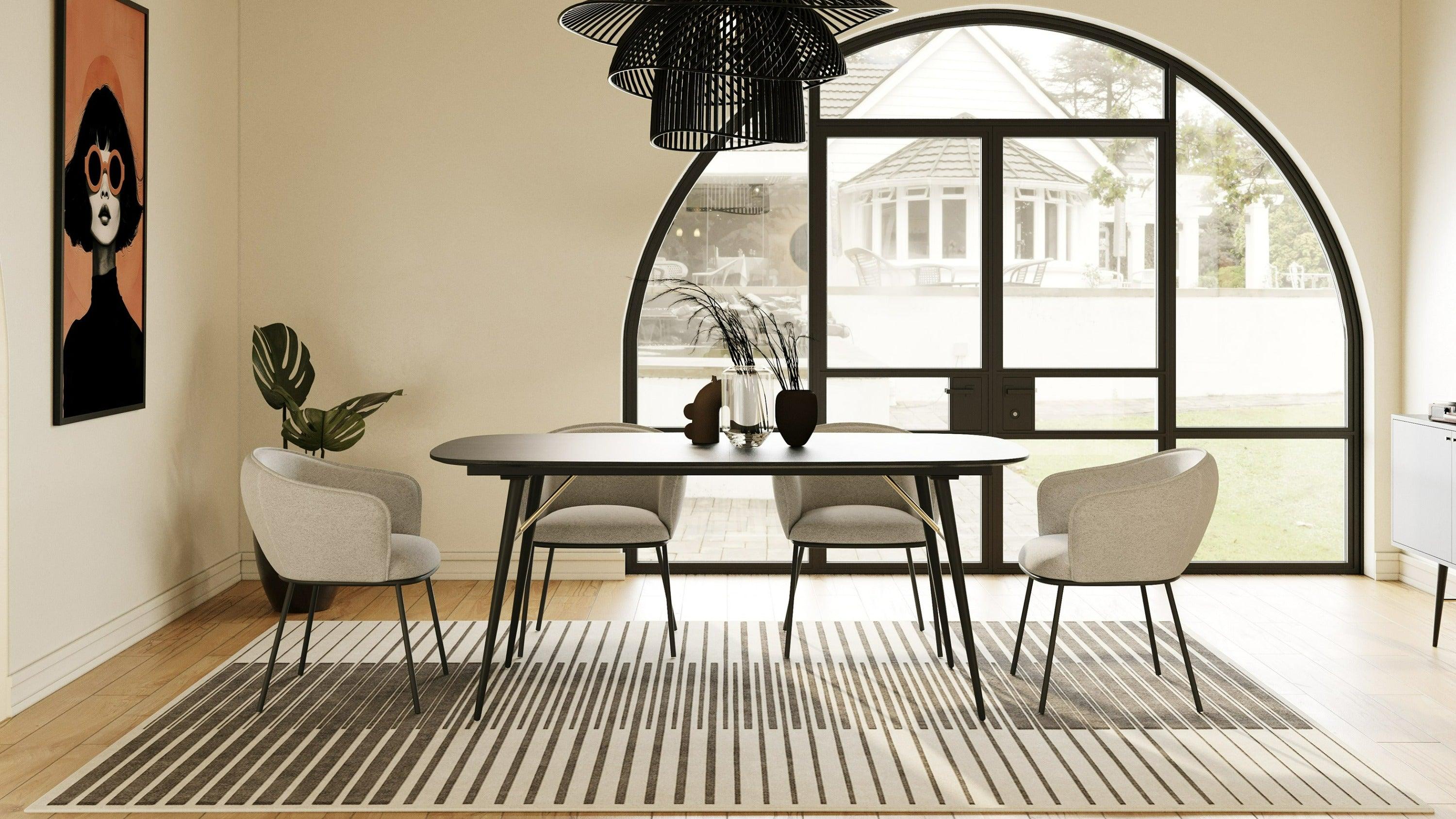 Modrest Billy Modern Extendable Dining Table