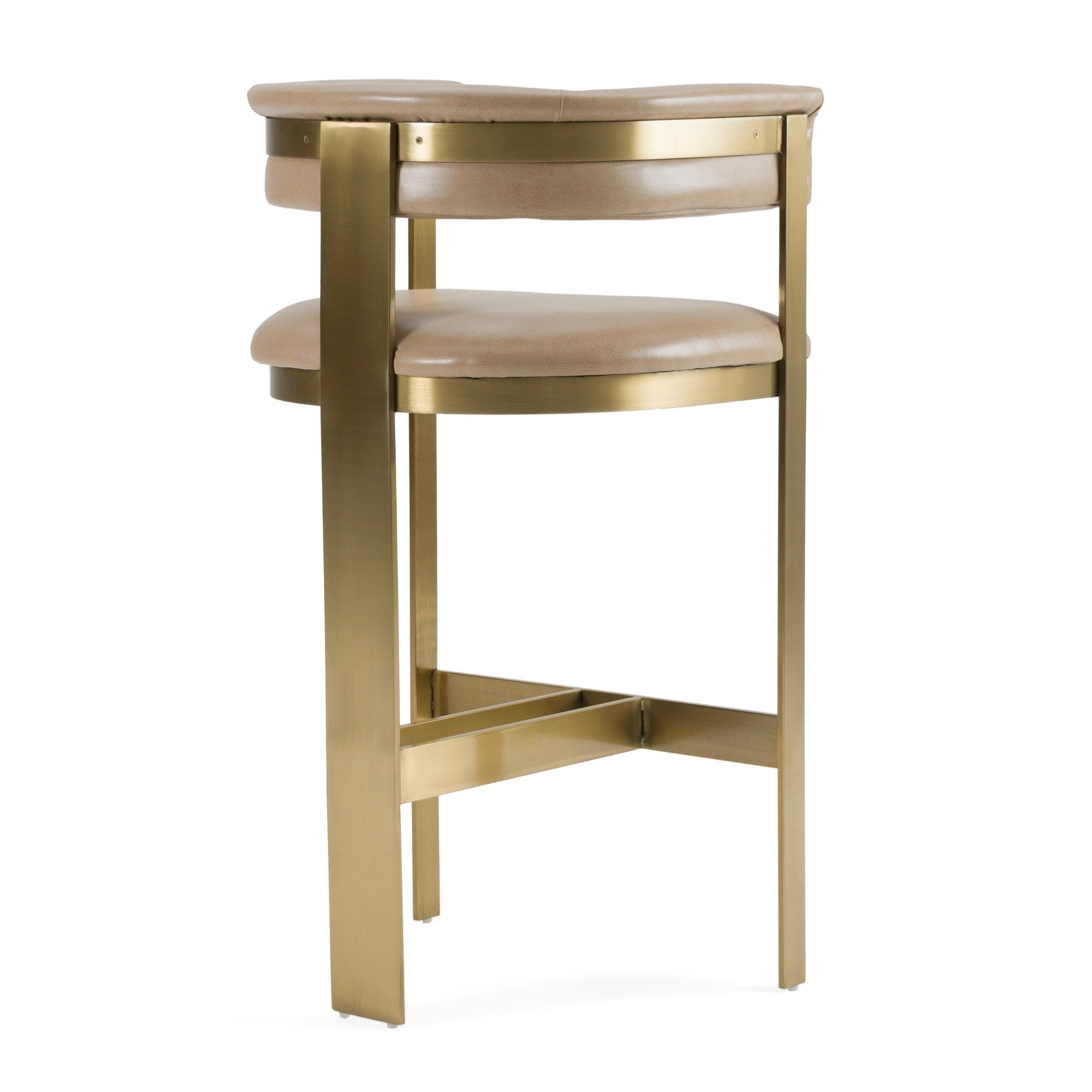 Modrest Boswell Modern Faux Leather Barstool