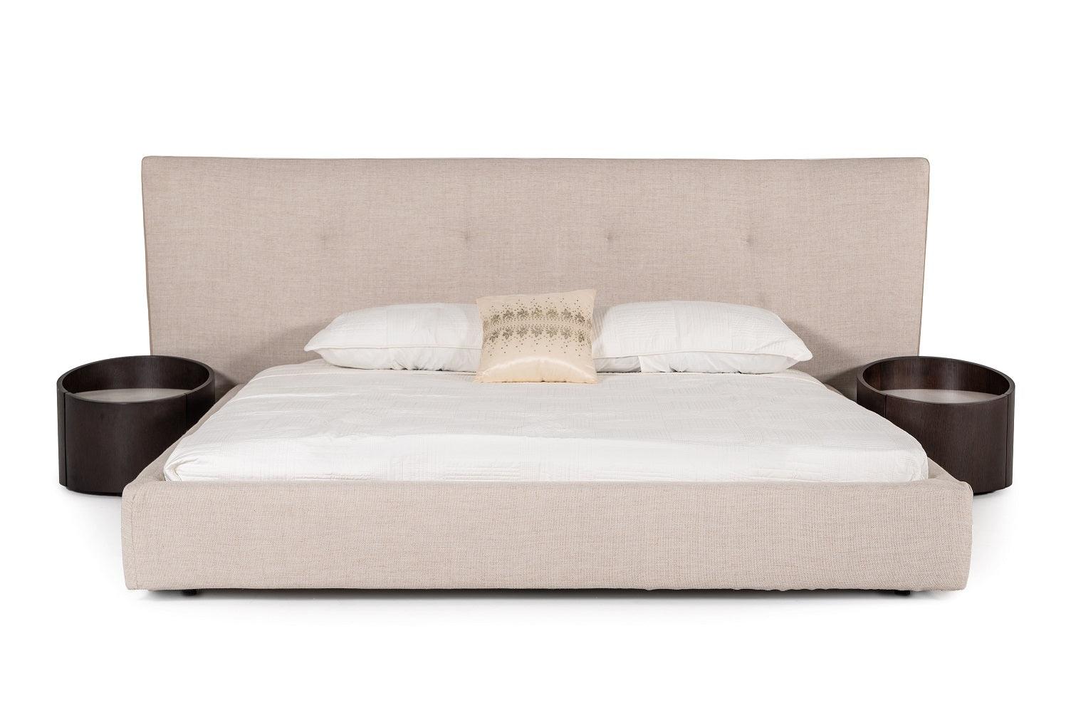 Modrest Brittany Modern Fabric Bed