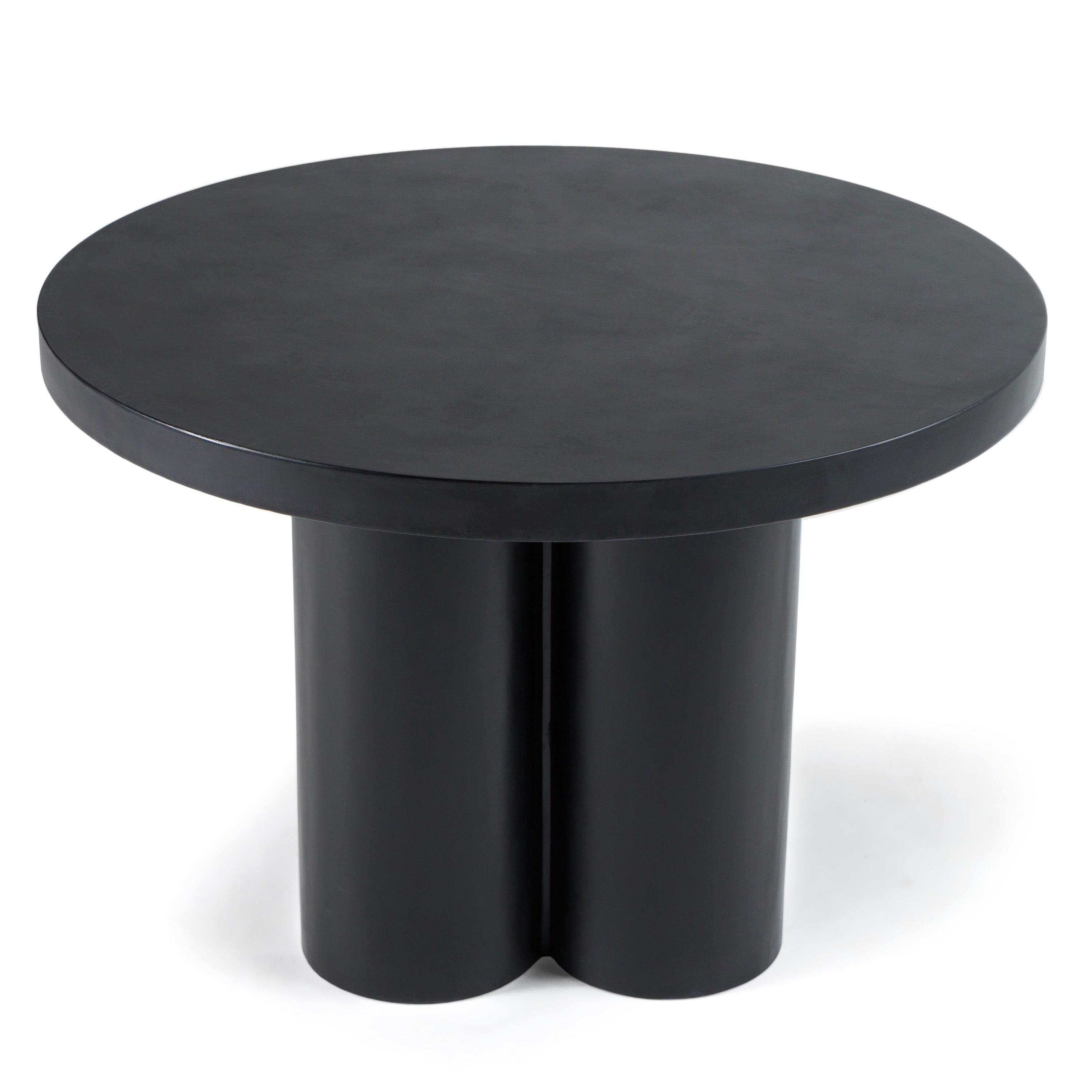 Modrest Bruni Modern Concrete Round Dining Table