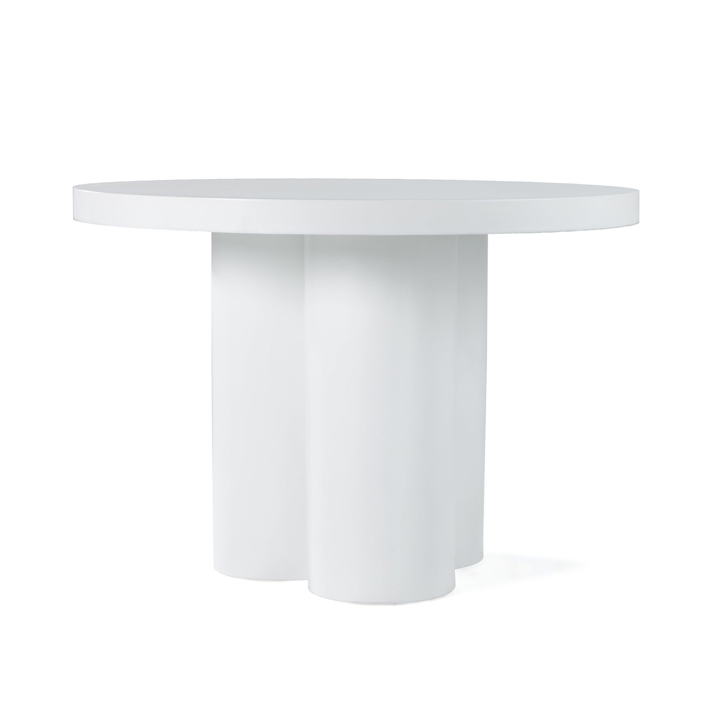 Modrest Bruni Modern Concrete Round Dining Table