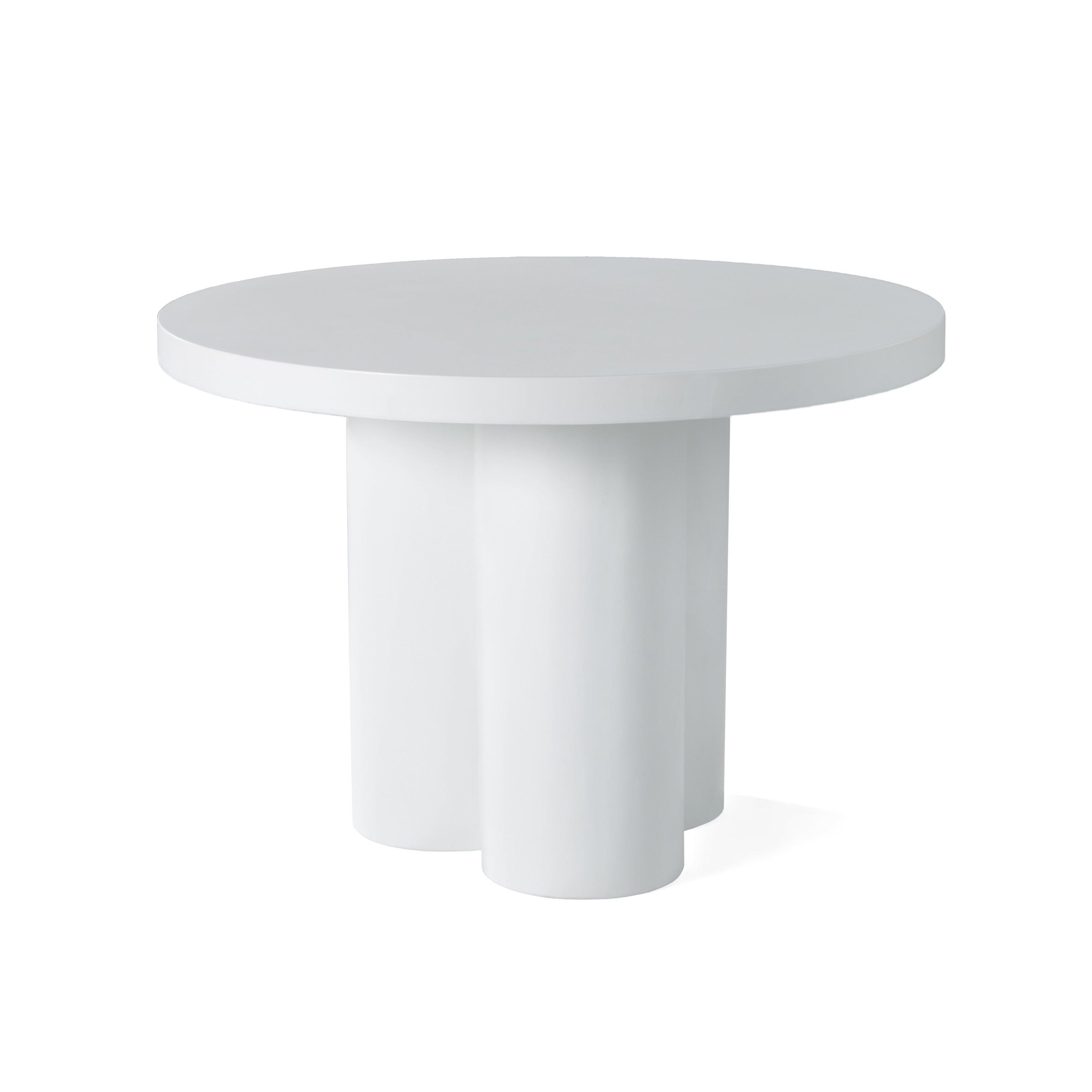 Modrest Bruni Modern Concrete Round Dining Table