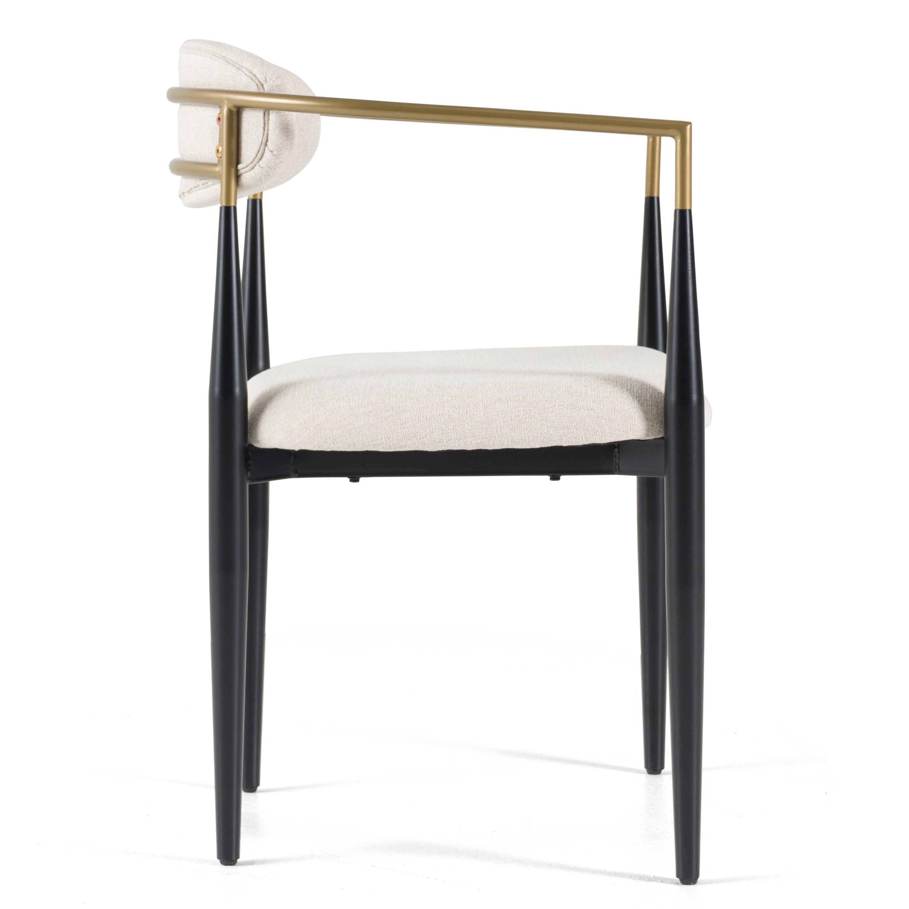 Modrest Buchtel MidCentury Modern Arm Dining Chair