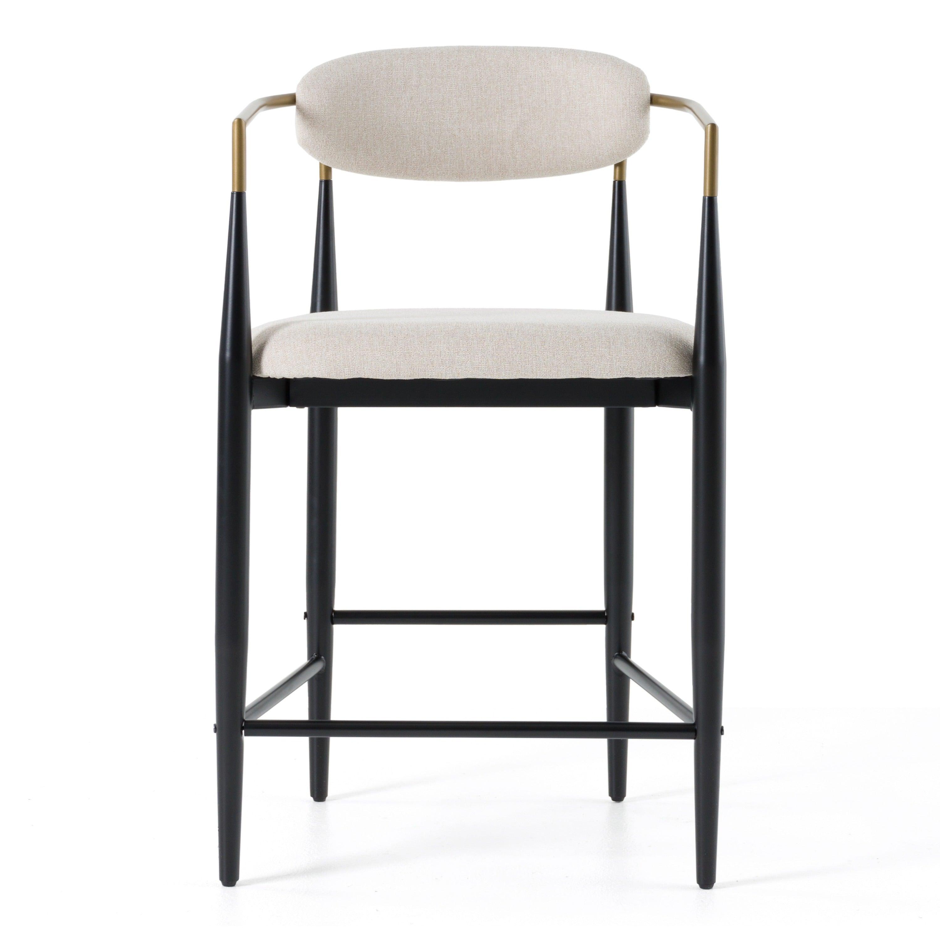 Modrest Buchtel MidCentury Modern Arm Counter Chair