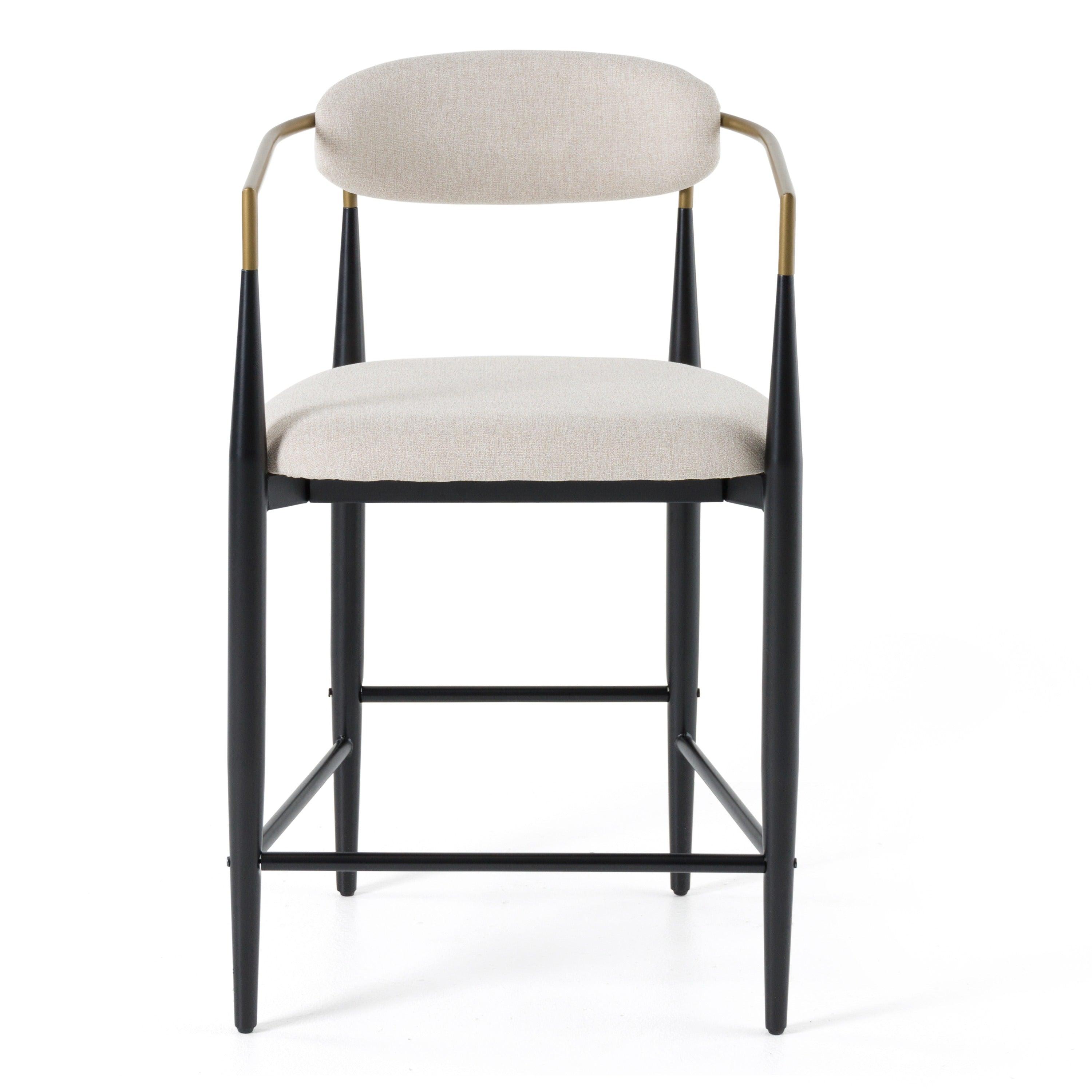 Modrest Buchtel MidCentury Modern Arm Counter Chair