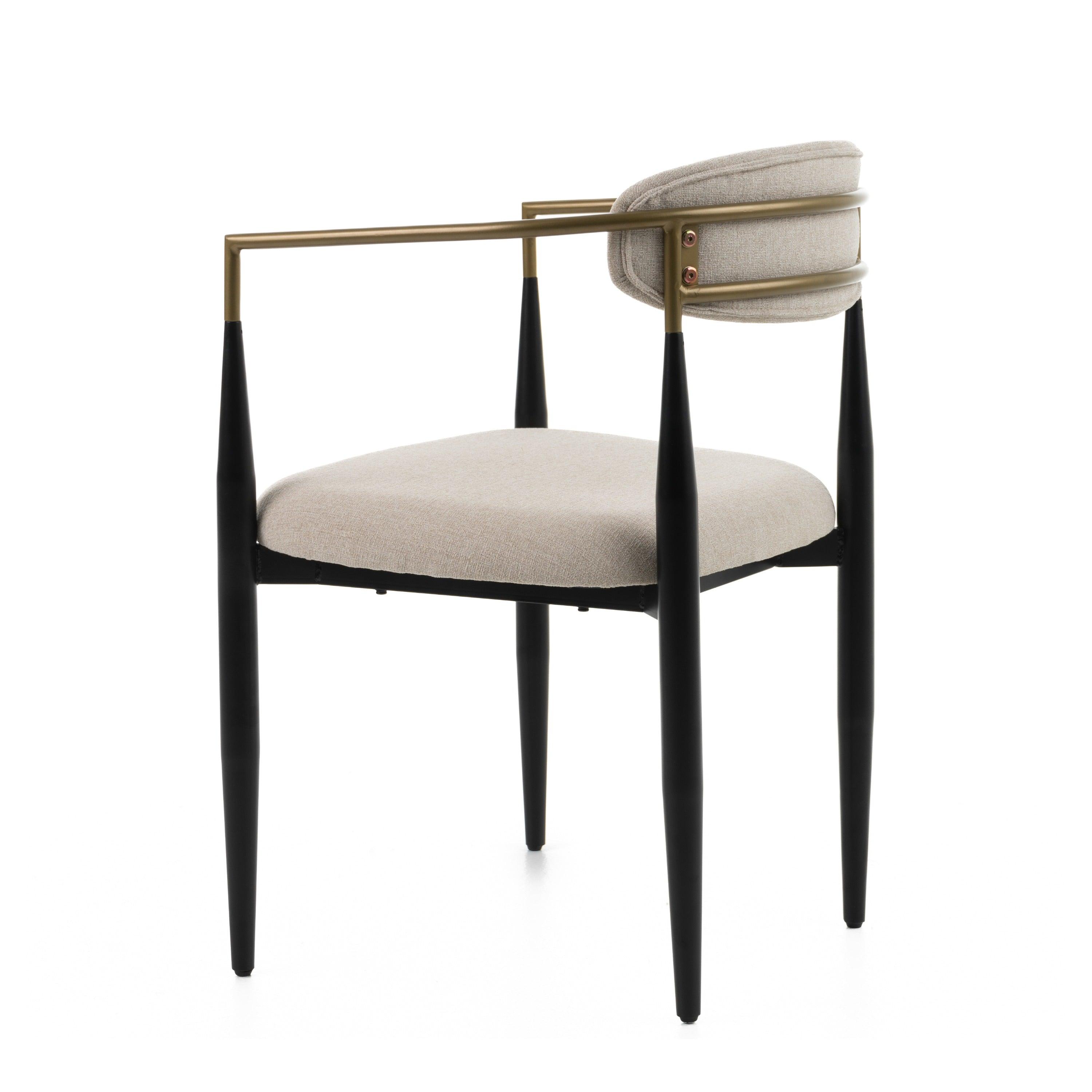 Modrest Buchtel MidCentury Modern Arm Dining Chair