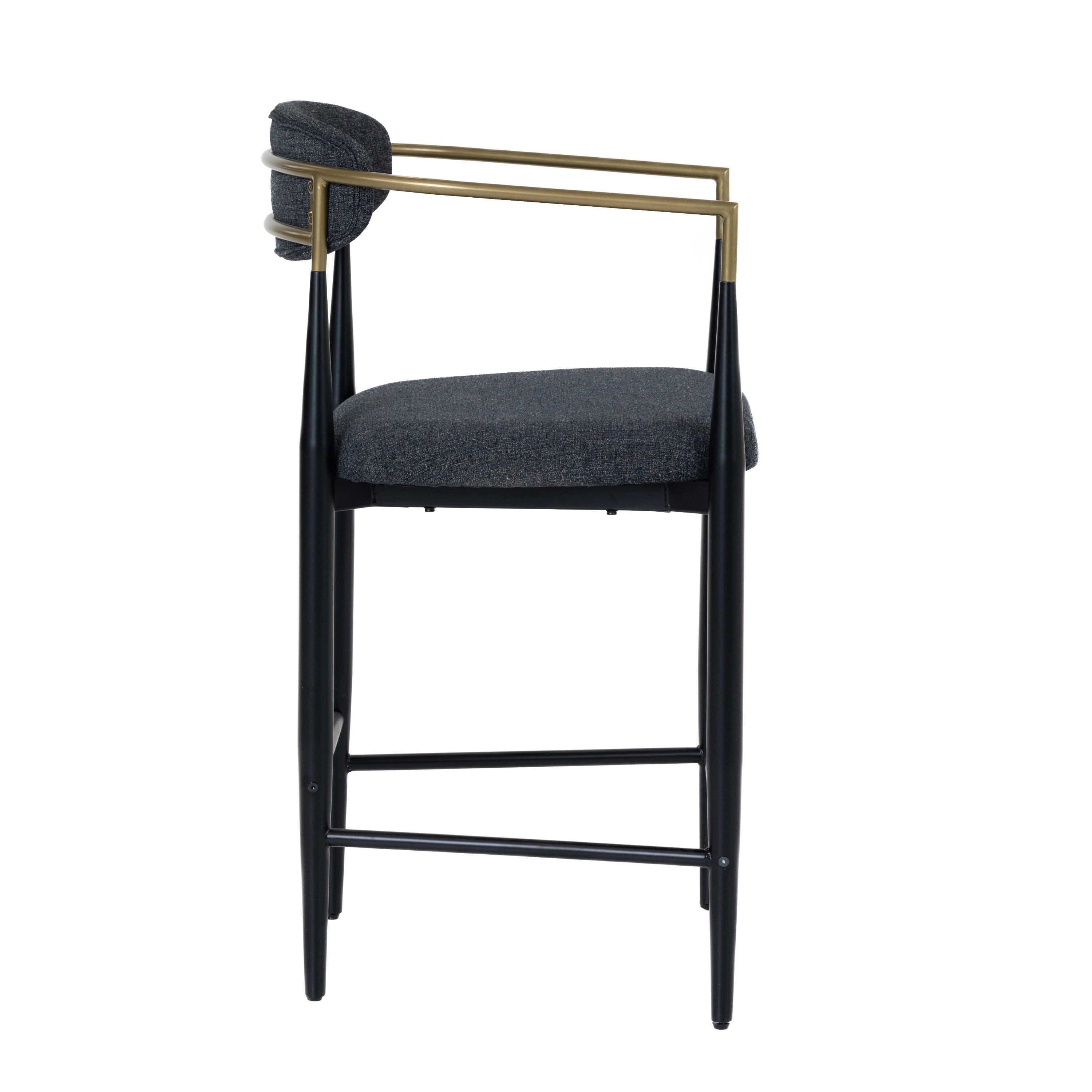 Modrest Buchtel MidCentury Modern Arm Counter Chair