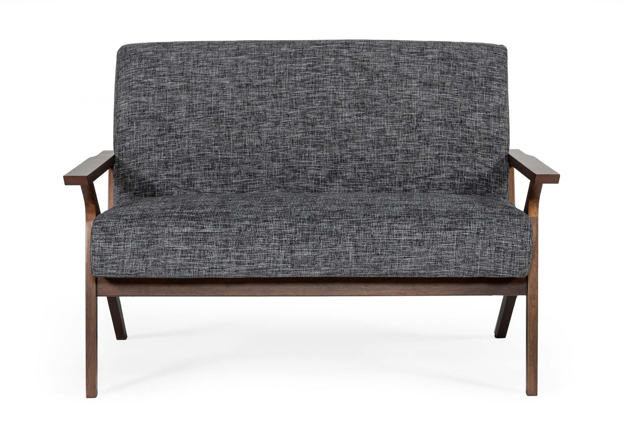 Modrest Candea MidCentury and Compact Loveseat