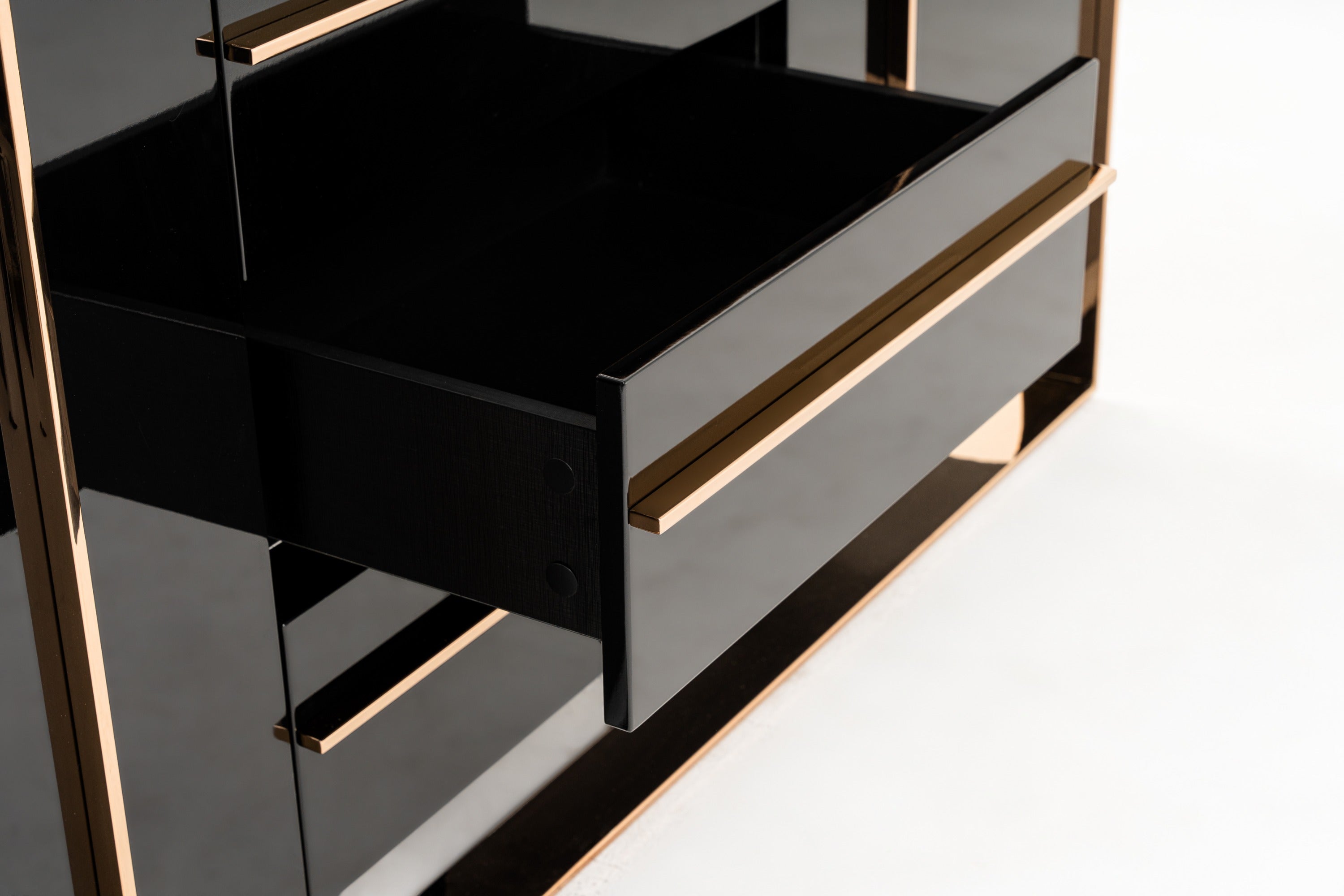 Nova Domus Cartier Modern Rosegold Buffet