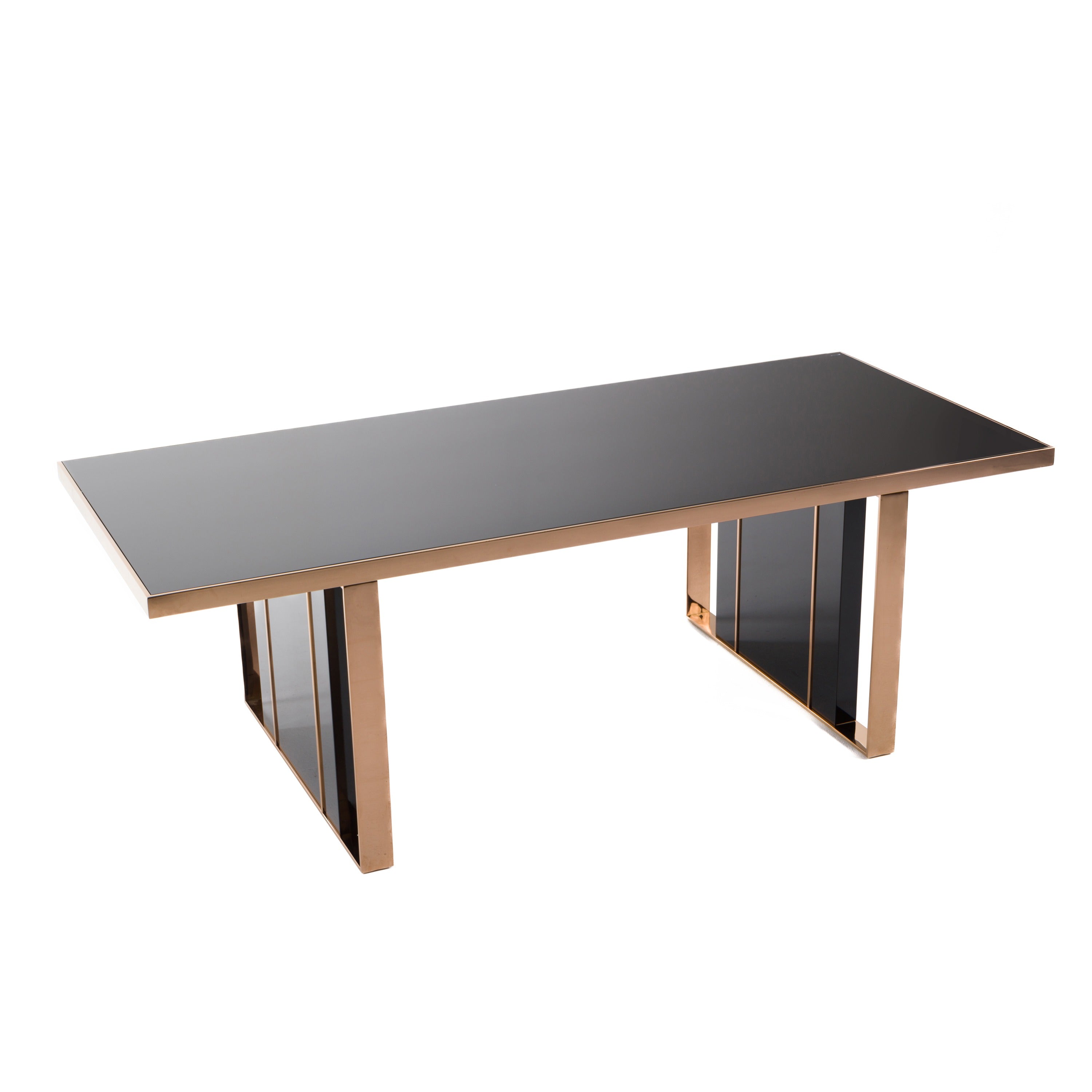 Nova Domus Cartier Modern Rosegold Dining Table