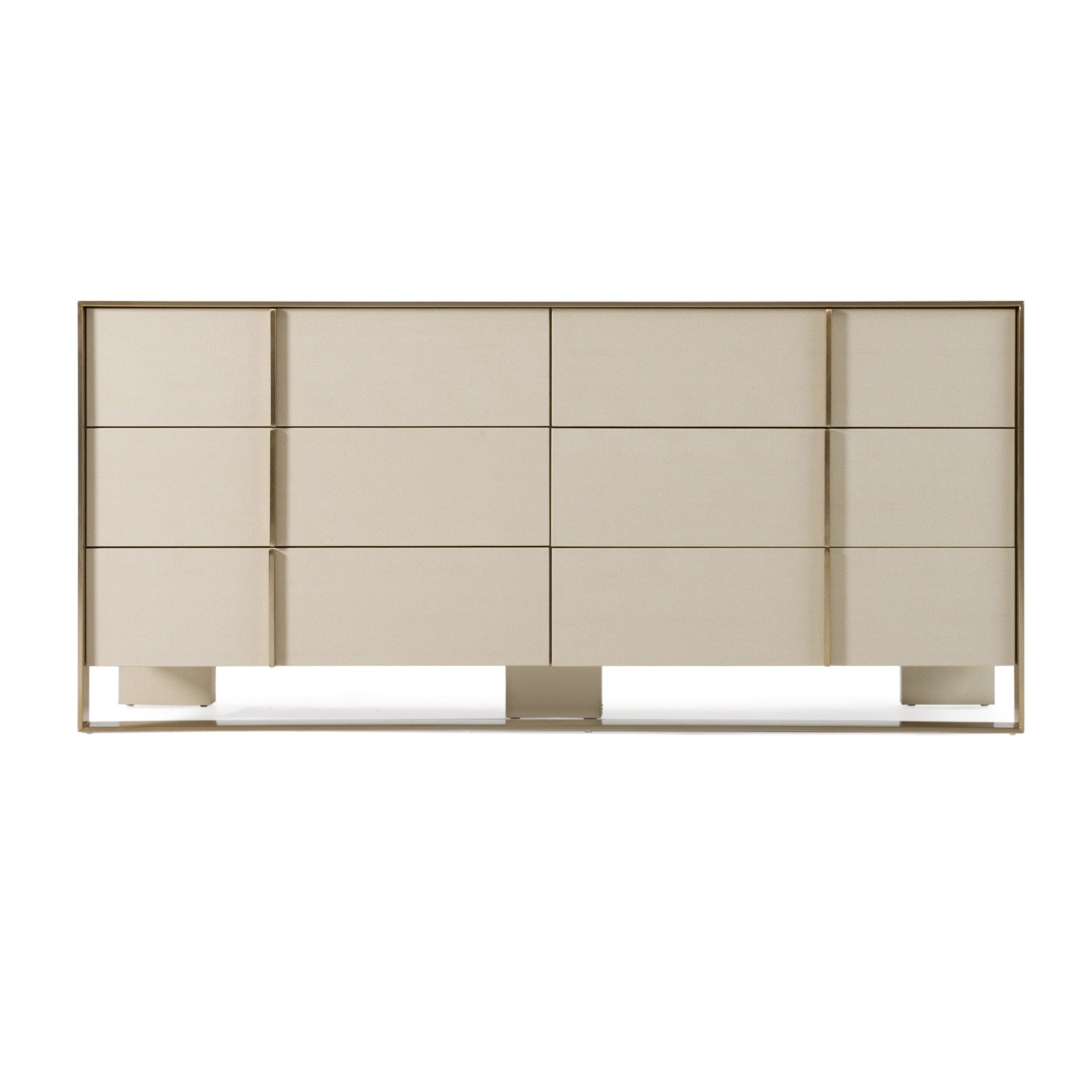 Nova Domus Cartier Modern and Brushed Dresser