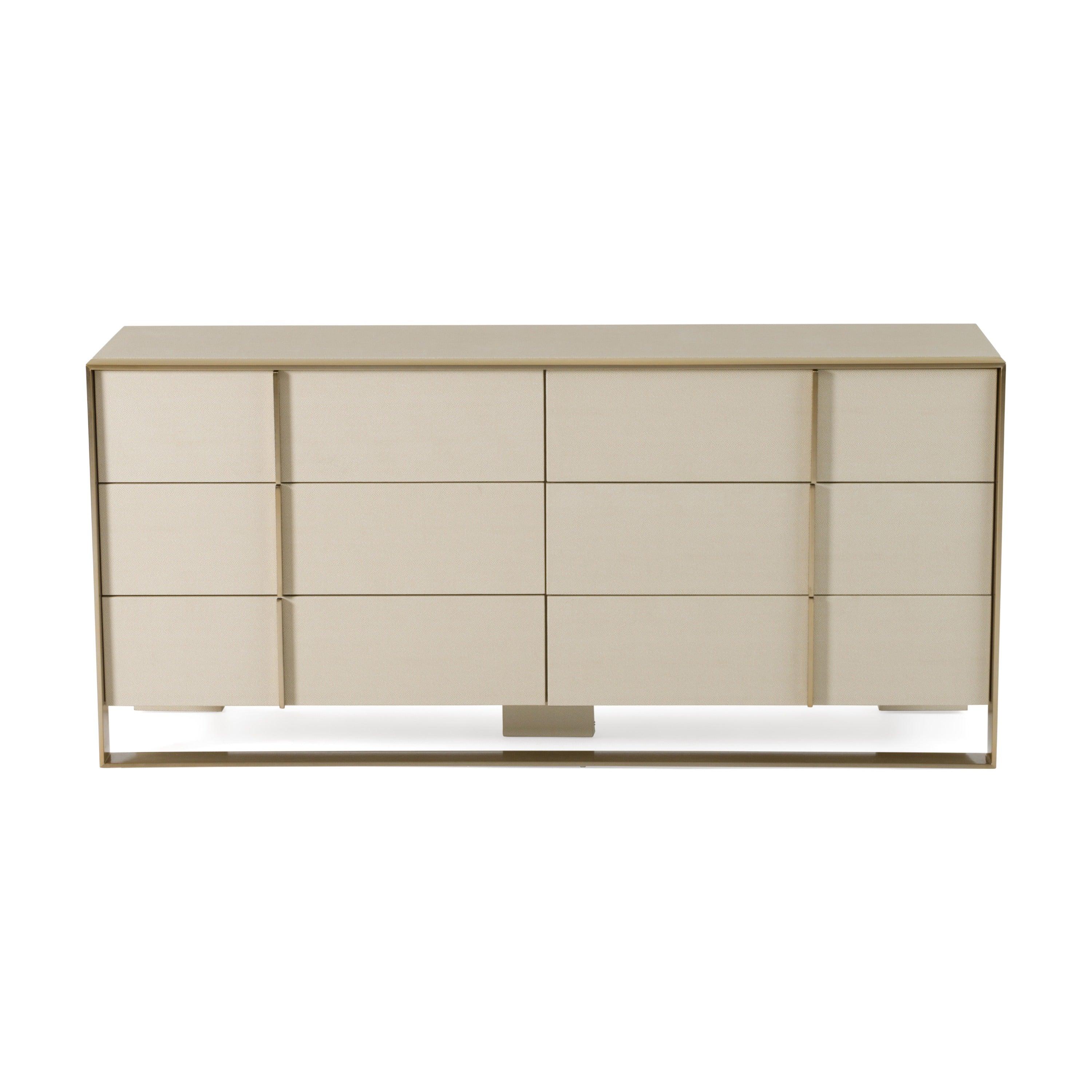 Nova Domus Cartier Modern and Brushed Dresser