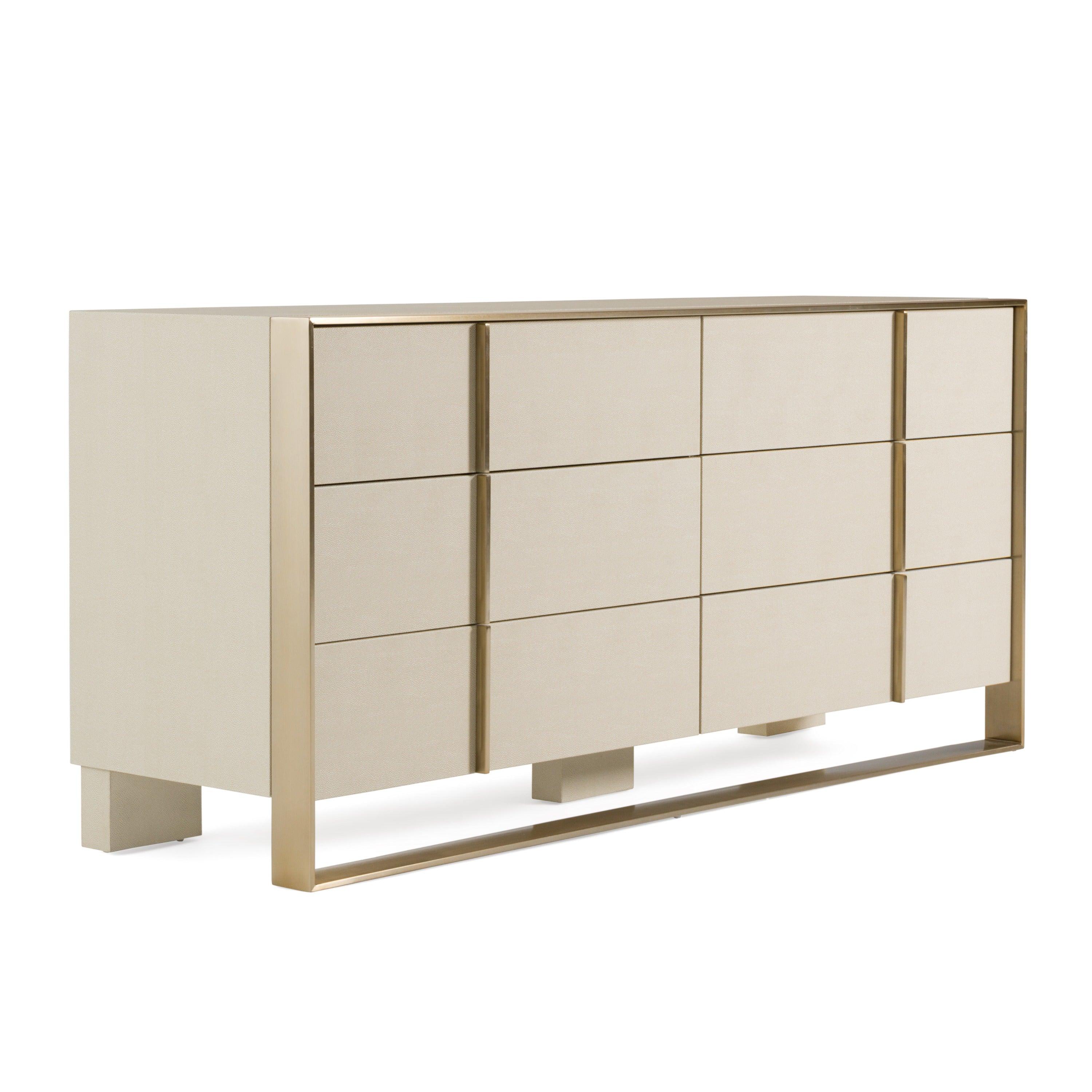 Nova Domus Cartier Modern and Brushed Dresser