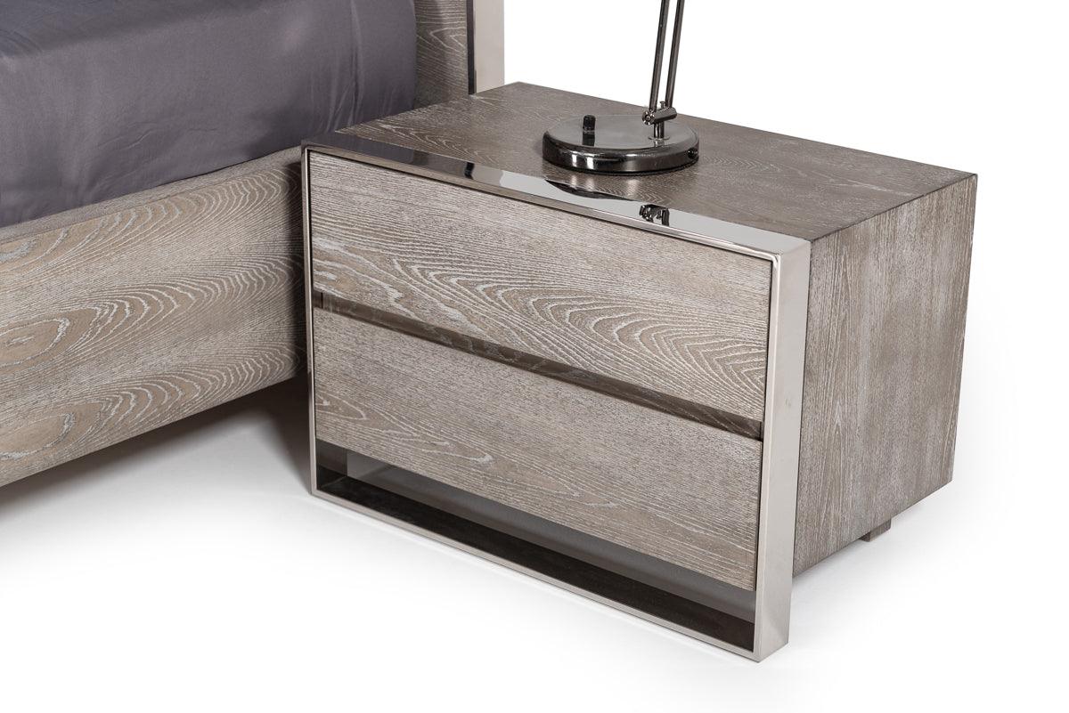 Modrest Arlene Modern Elm Nightstand