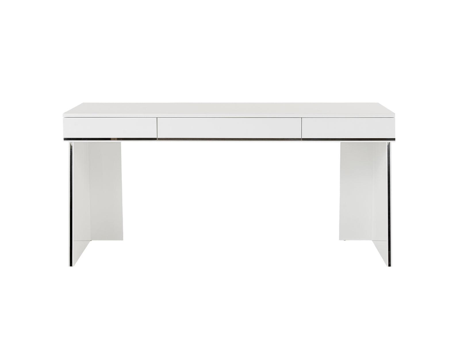 Modrest Chelsey Modern and Stainless Steel Desk