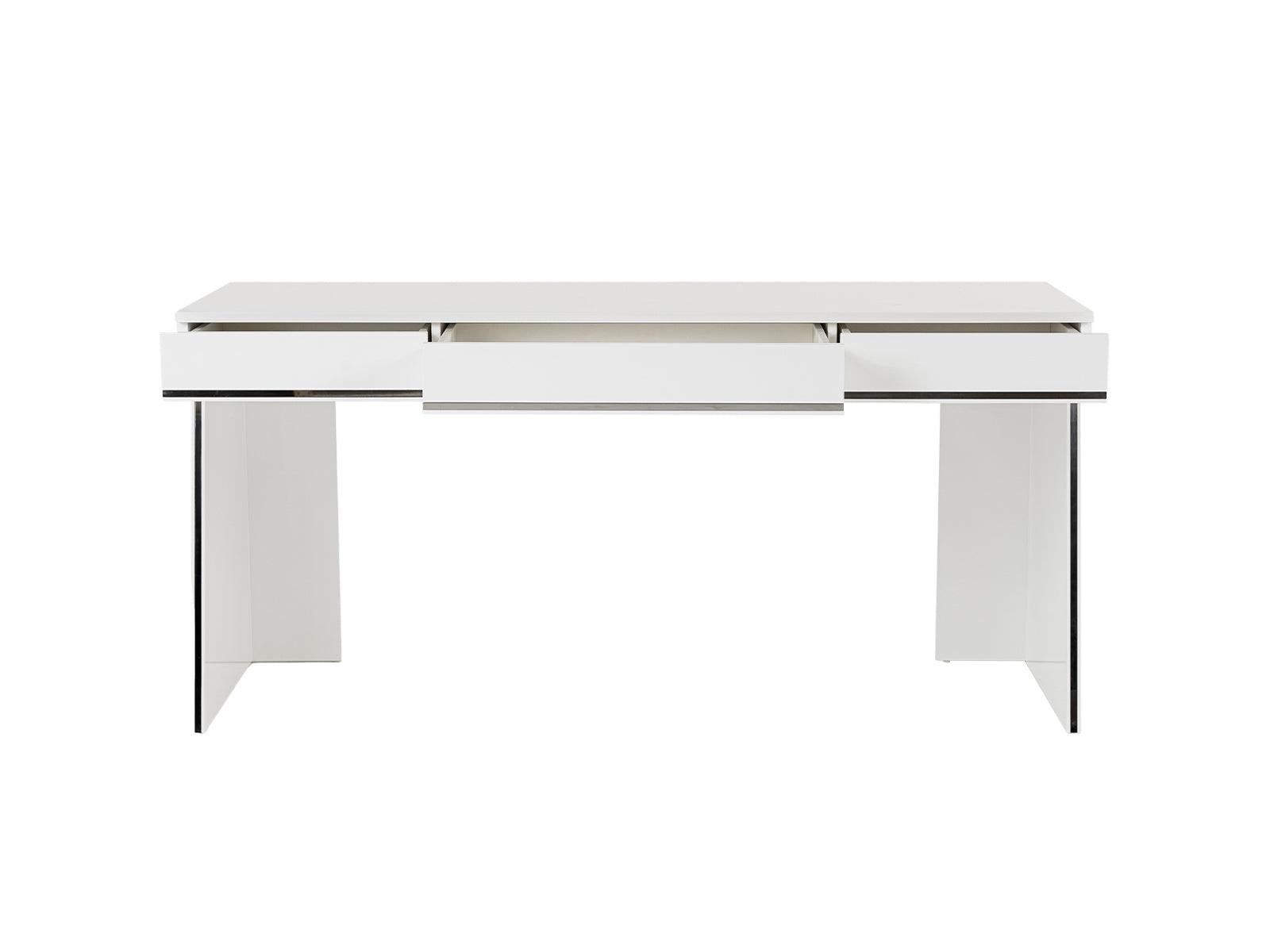 Modrest Chelsey Modern and Stainless Steel Desk