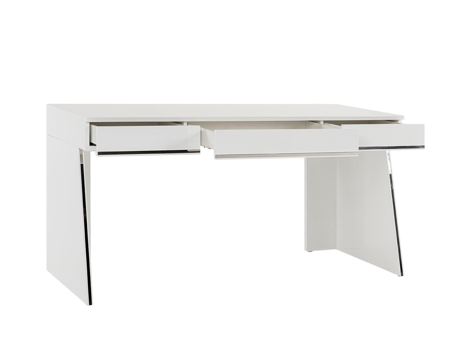 Modrest Chelsey Modern and Stainless Steel Desk