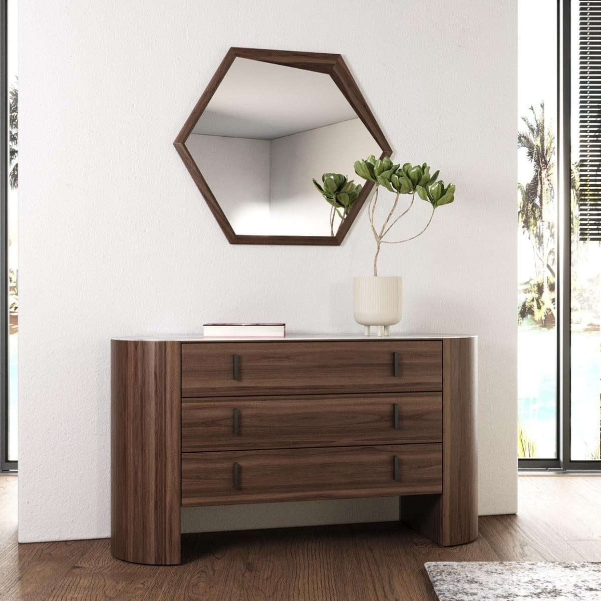 Modrest Chelton Contemporary Ceramic Dresser