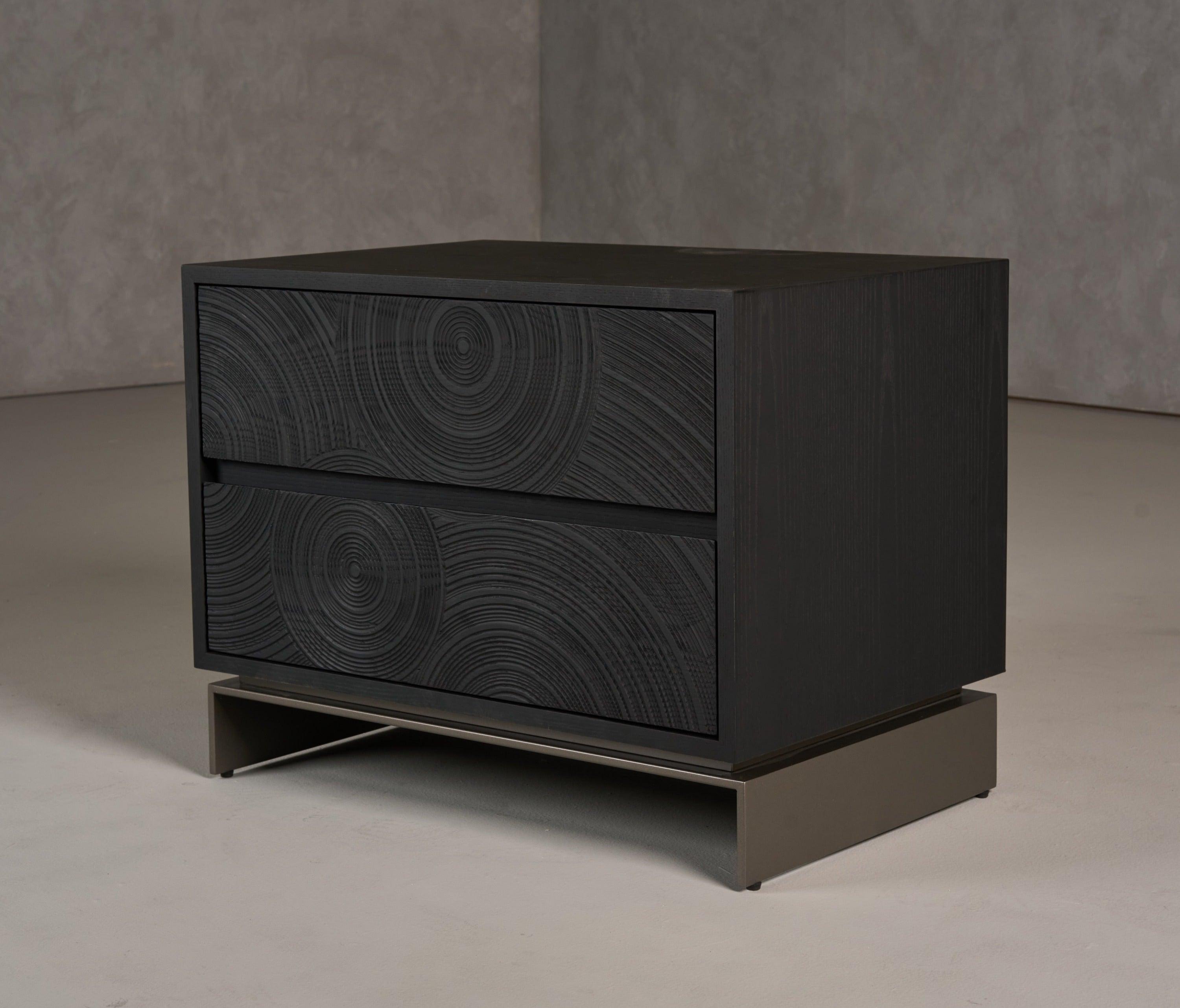 Lamod Cirque Modern Ash Nightstand