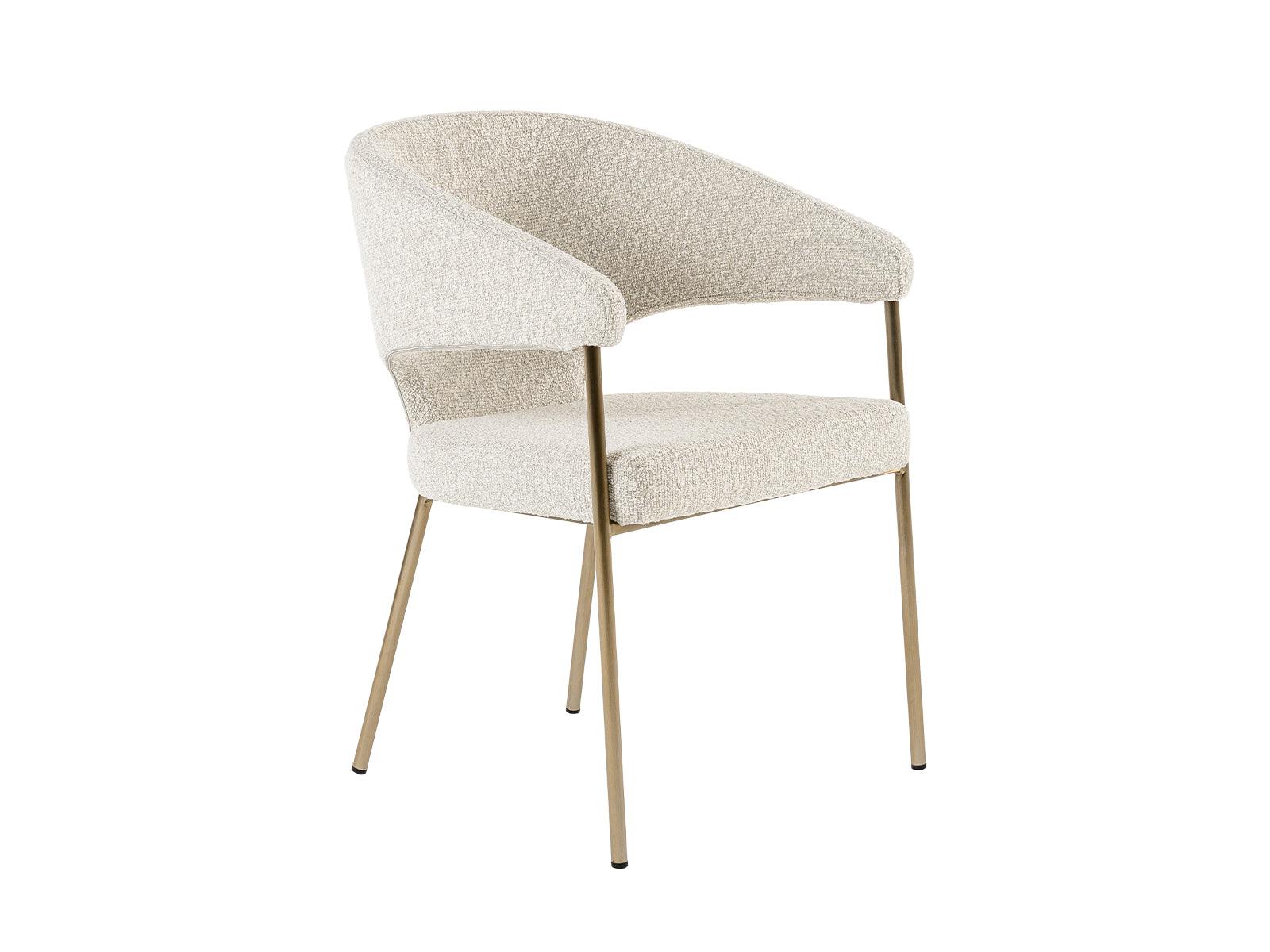 Modrest Claudine Modern Fabric Antique Dining Chair