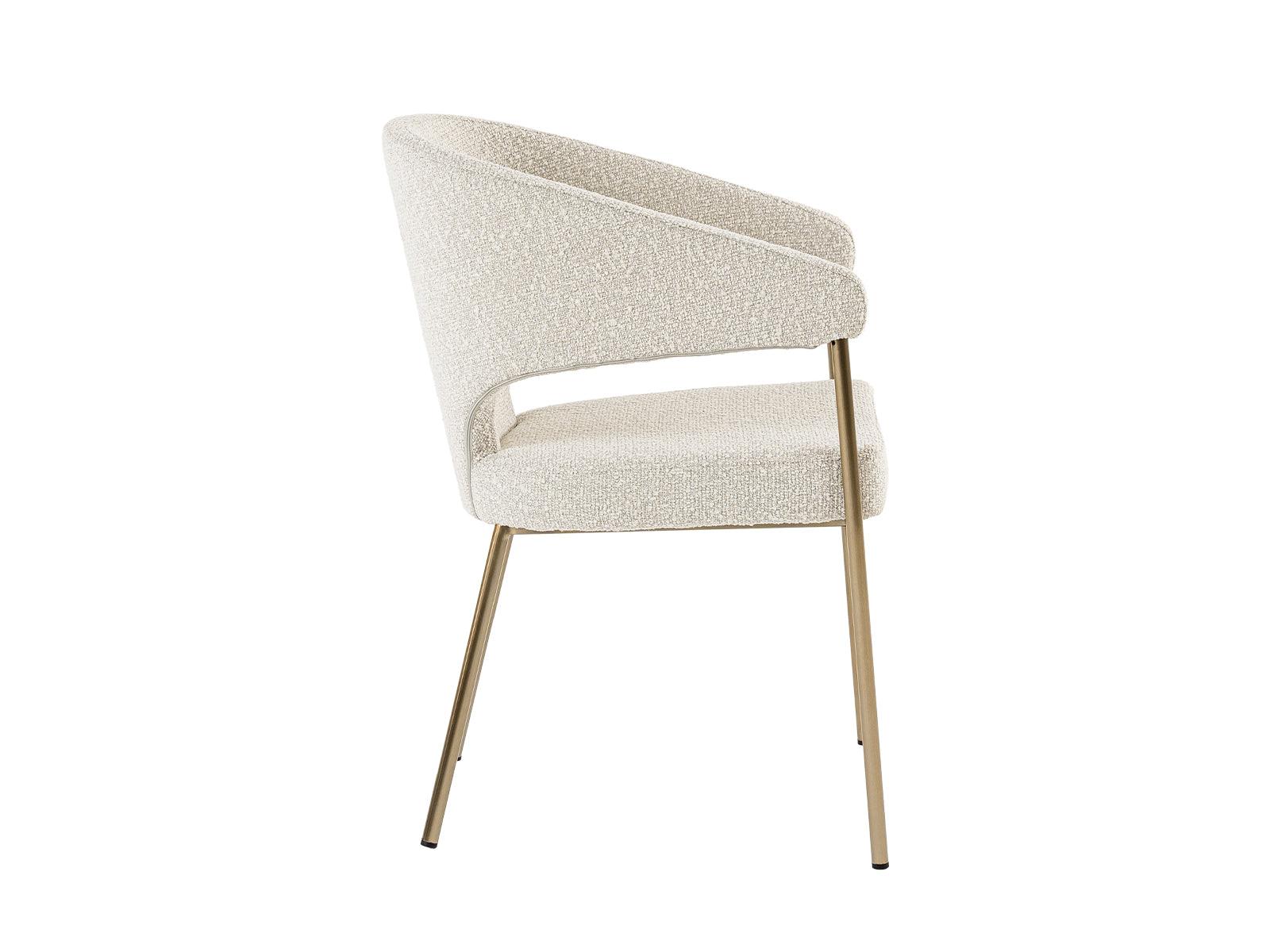 Modrest Claudine Modern Fabric Antique Dining Chair