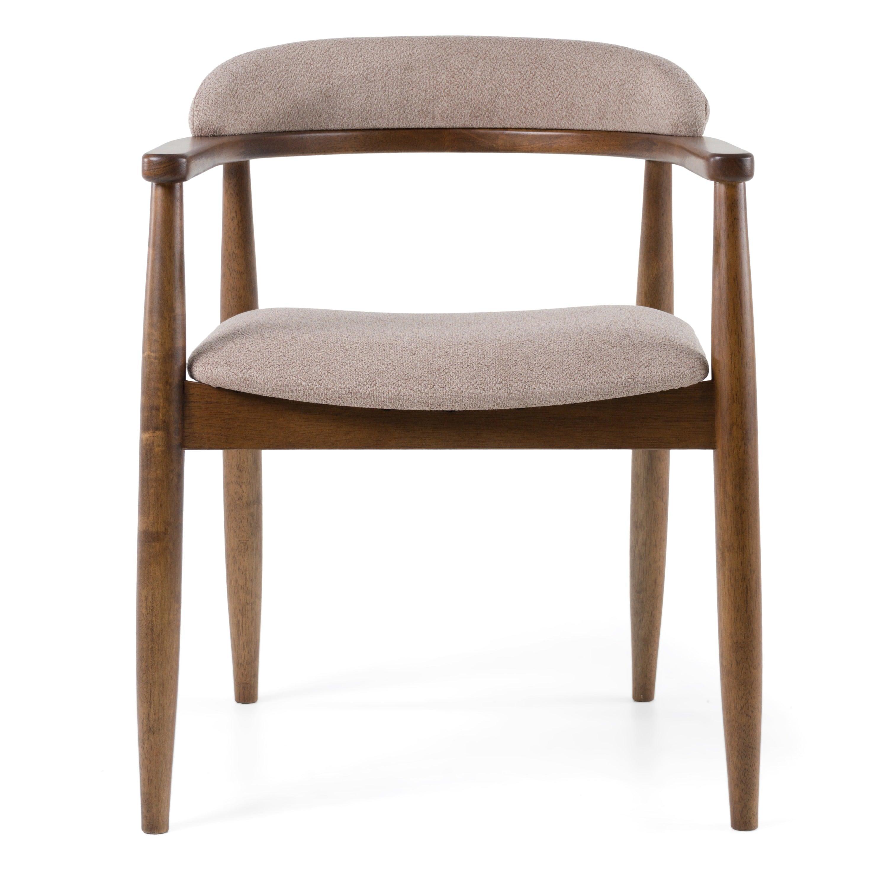 Modrest Cohen MidCentury Modern Fabric Dining Chair