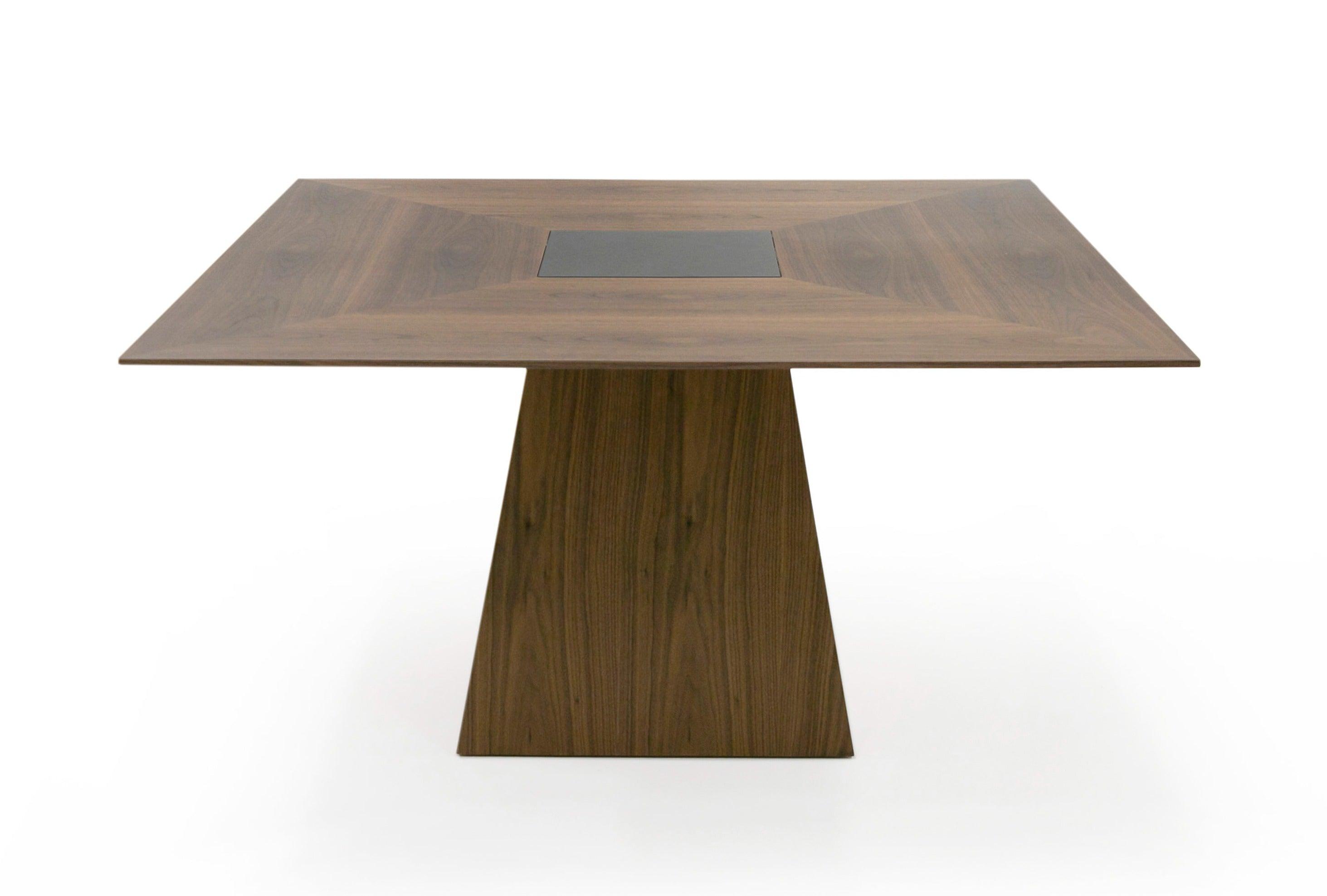 Modrest Cora Modern and Tempered Glass Dining Table